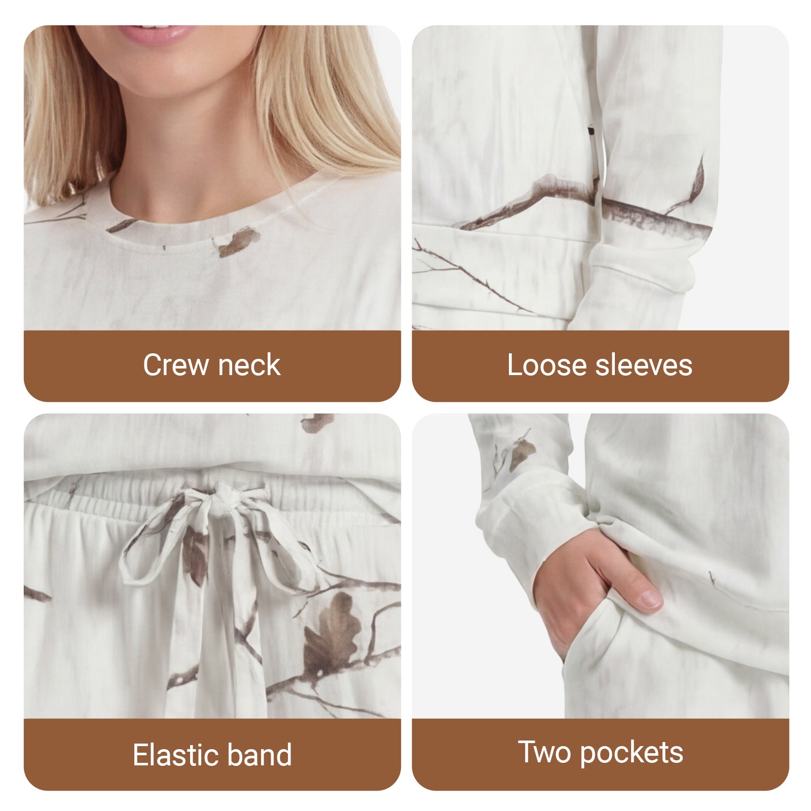 LOOGU Womens Pajama Set WL10