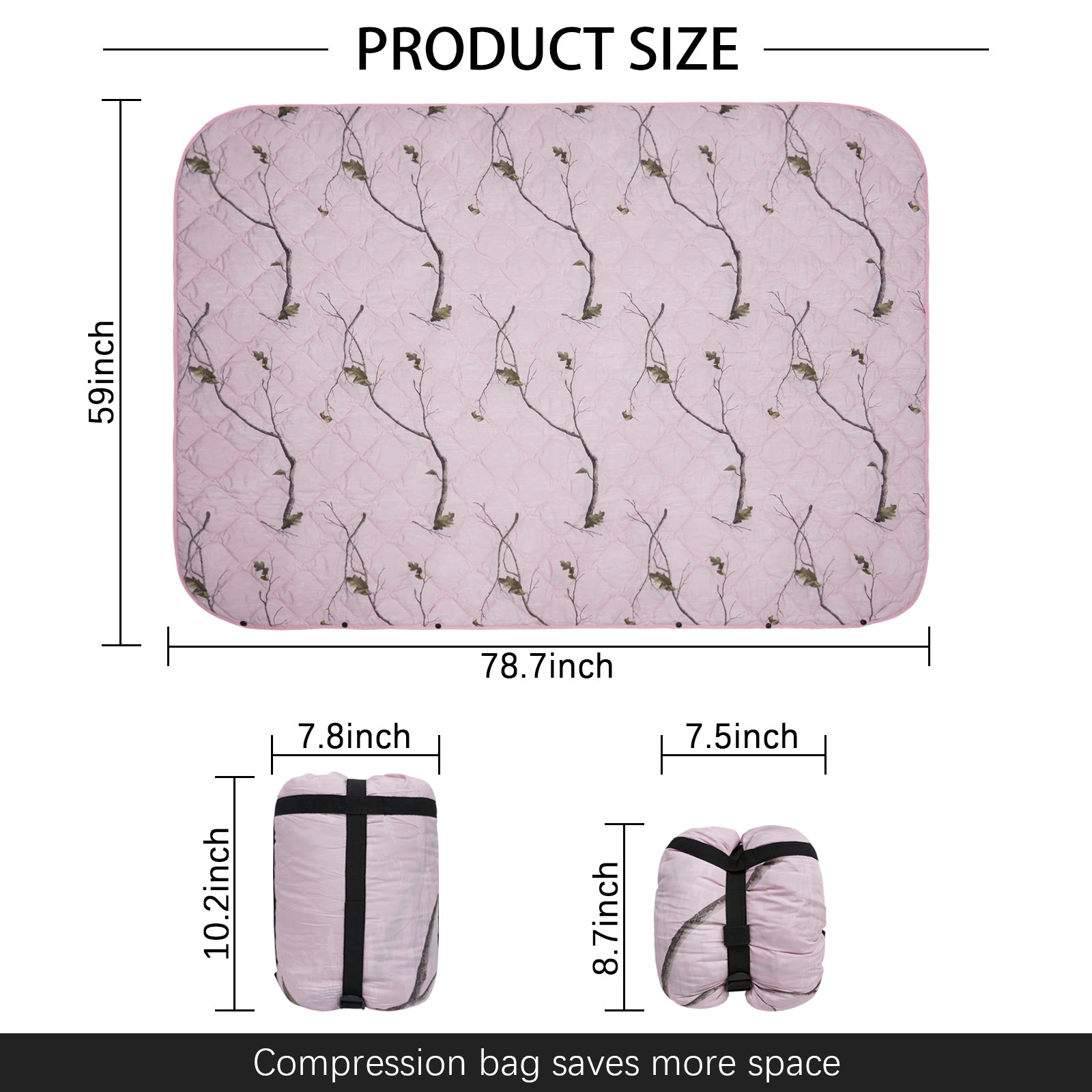 LOOGU – couverture camouflage Woobie imperméable, doublure de poncho pour le camping en plein air, la randonnée, la chasse, la survie, la randonnée, le pique-nique