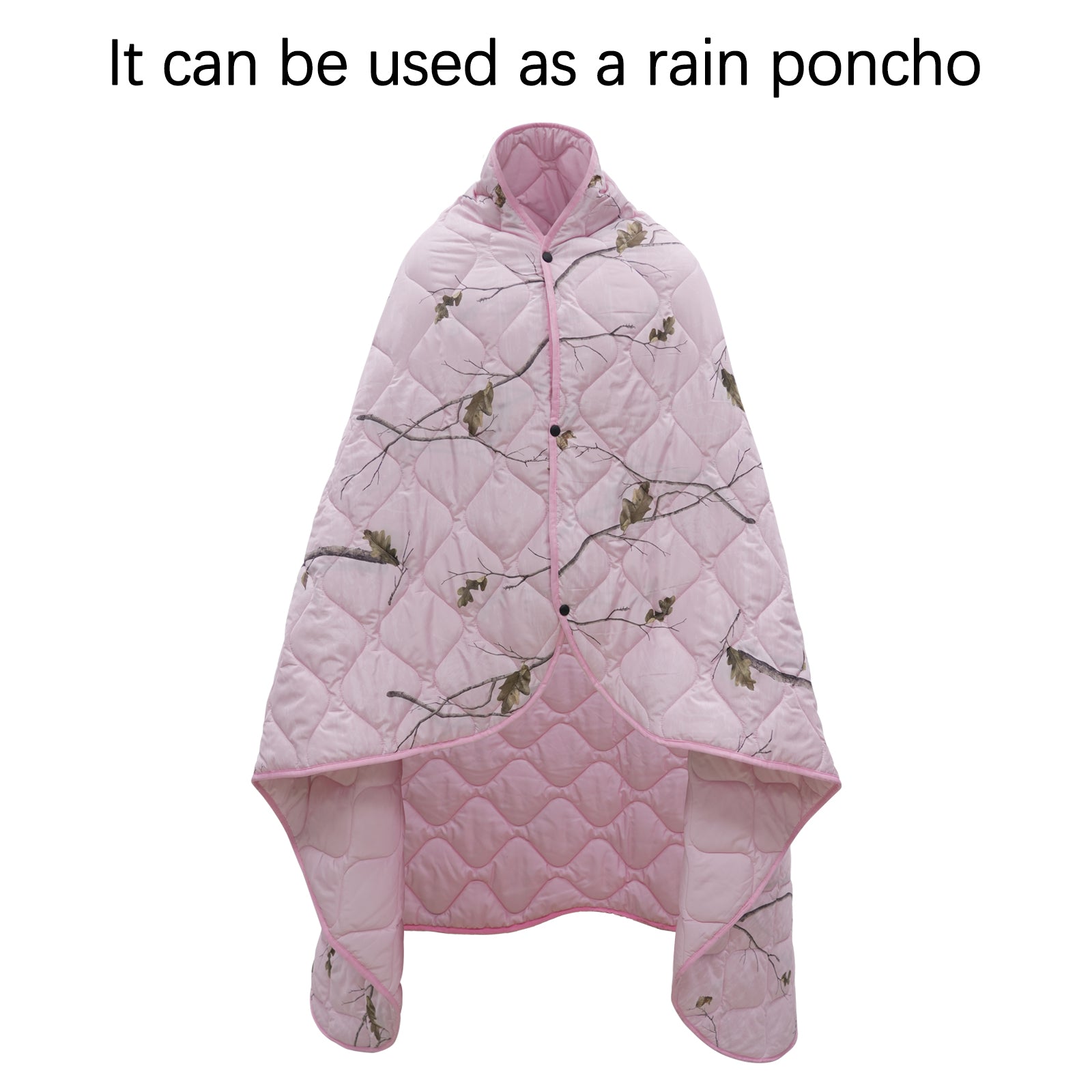 LOOGU – couverture camouflage Woobie imperméable, doublure de poncho pour le camping en plein air, la randonnée, la chasse, la survie, la randonnée, le pique-nique