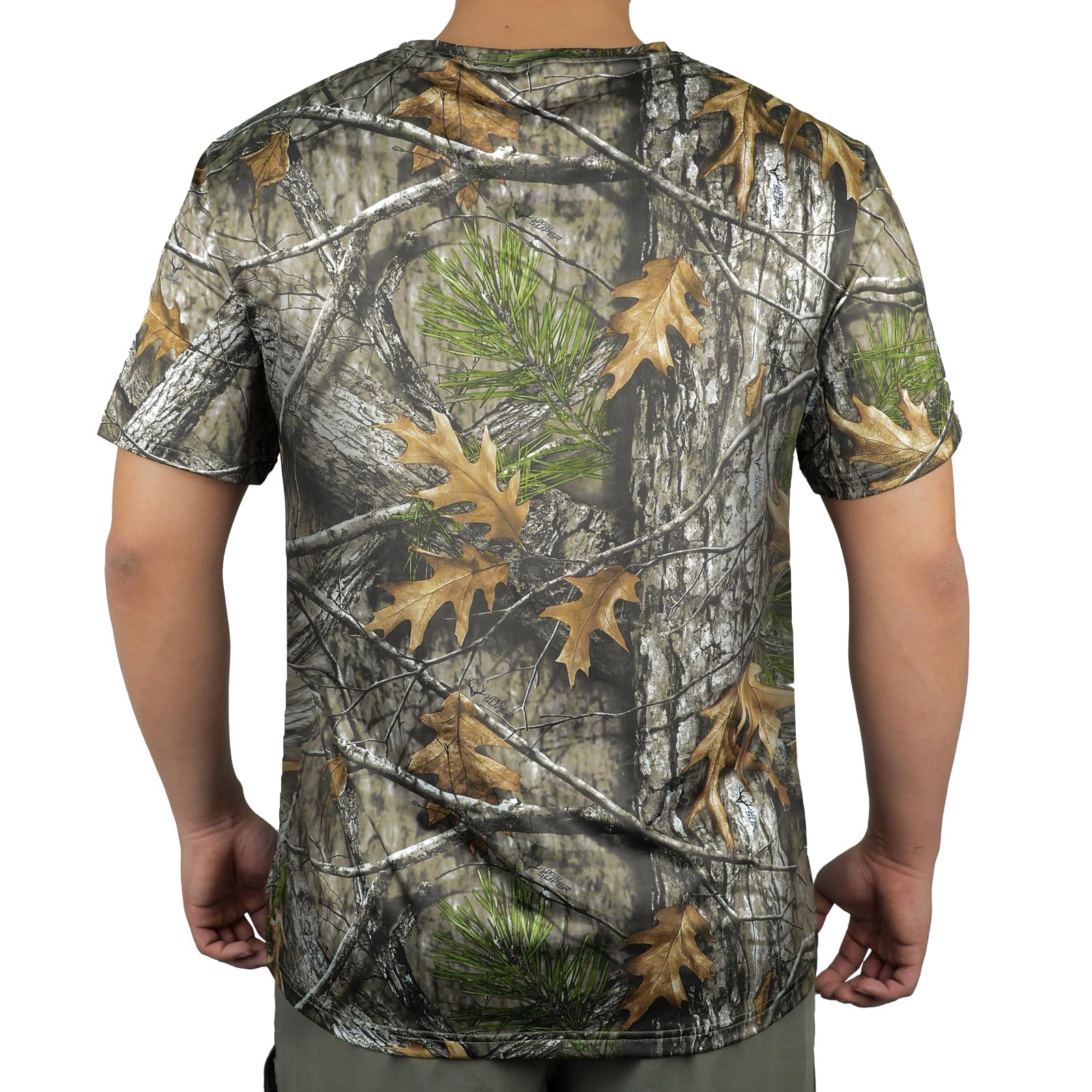 LOOGU Hunting Camo Short Sleeve Super tree T11