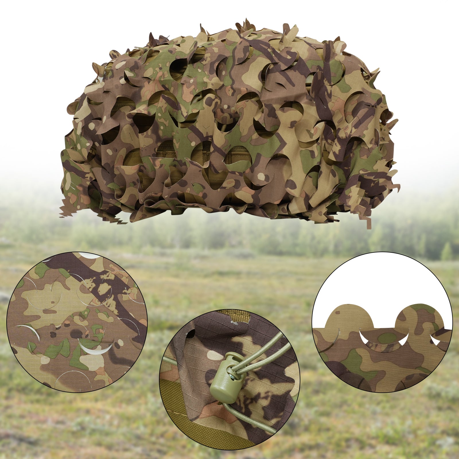 LOOGU Camo Tactical Backpack Cover