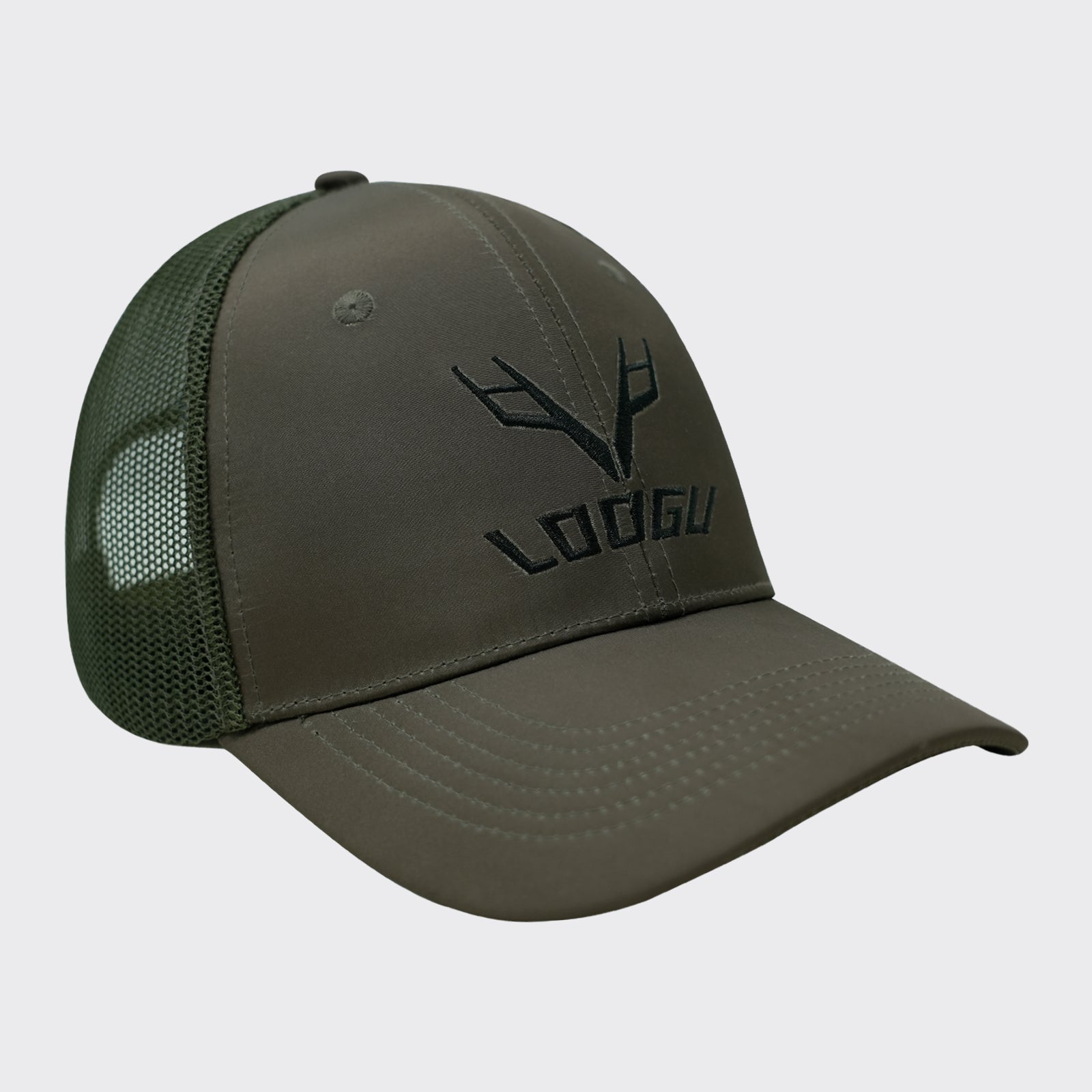 LOOGU Trucker Hat Brown C10