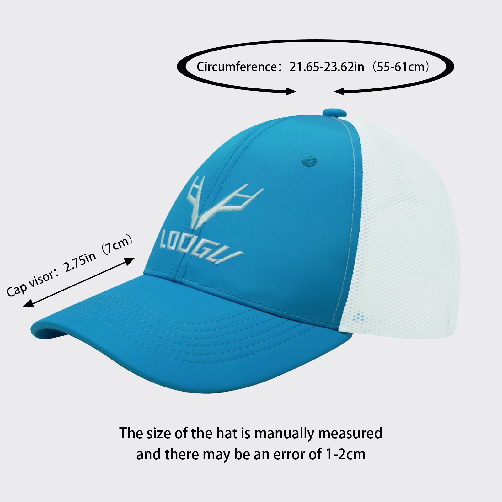 LOOGU Trucker Hat Blue C10