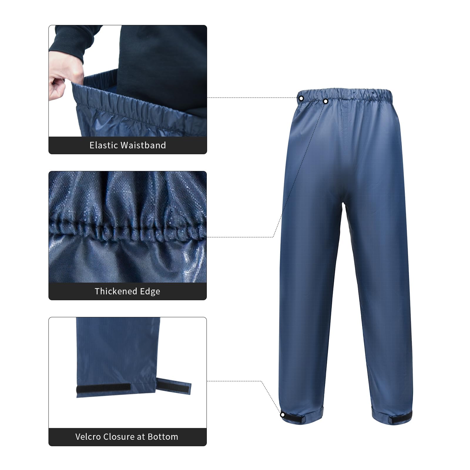 LOOGU Solid Color rainsuit TPU RS20