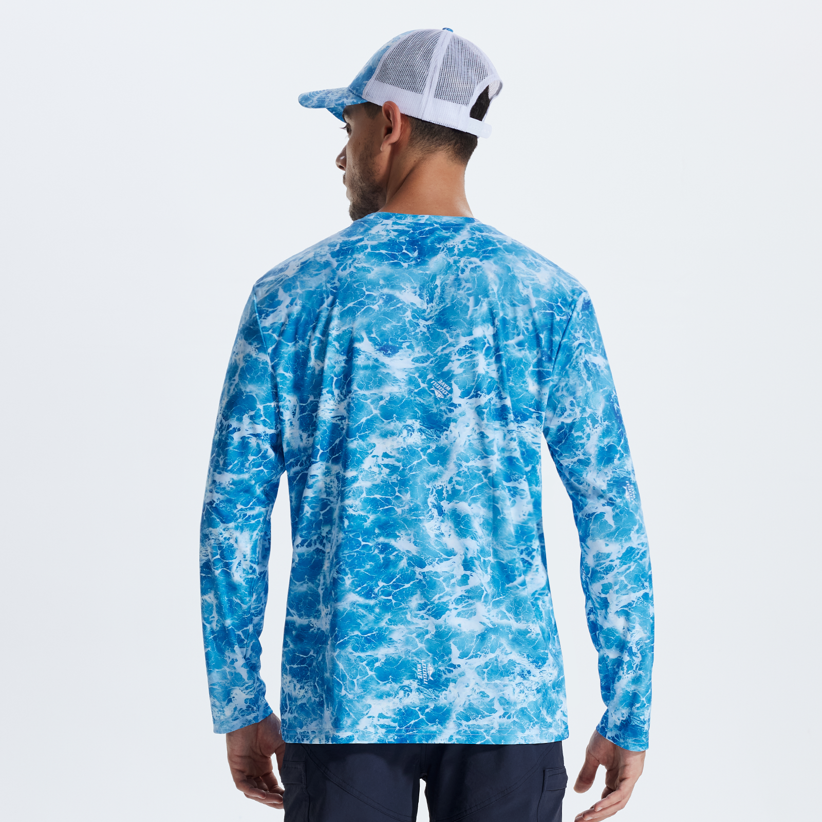 LOOGU Hunting Camo Shirt Wave Blue T20