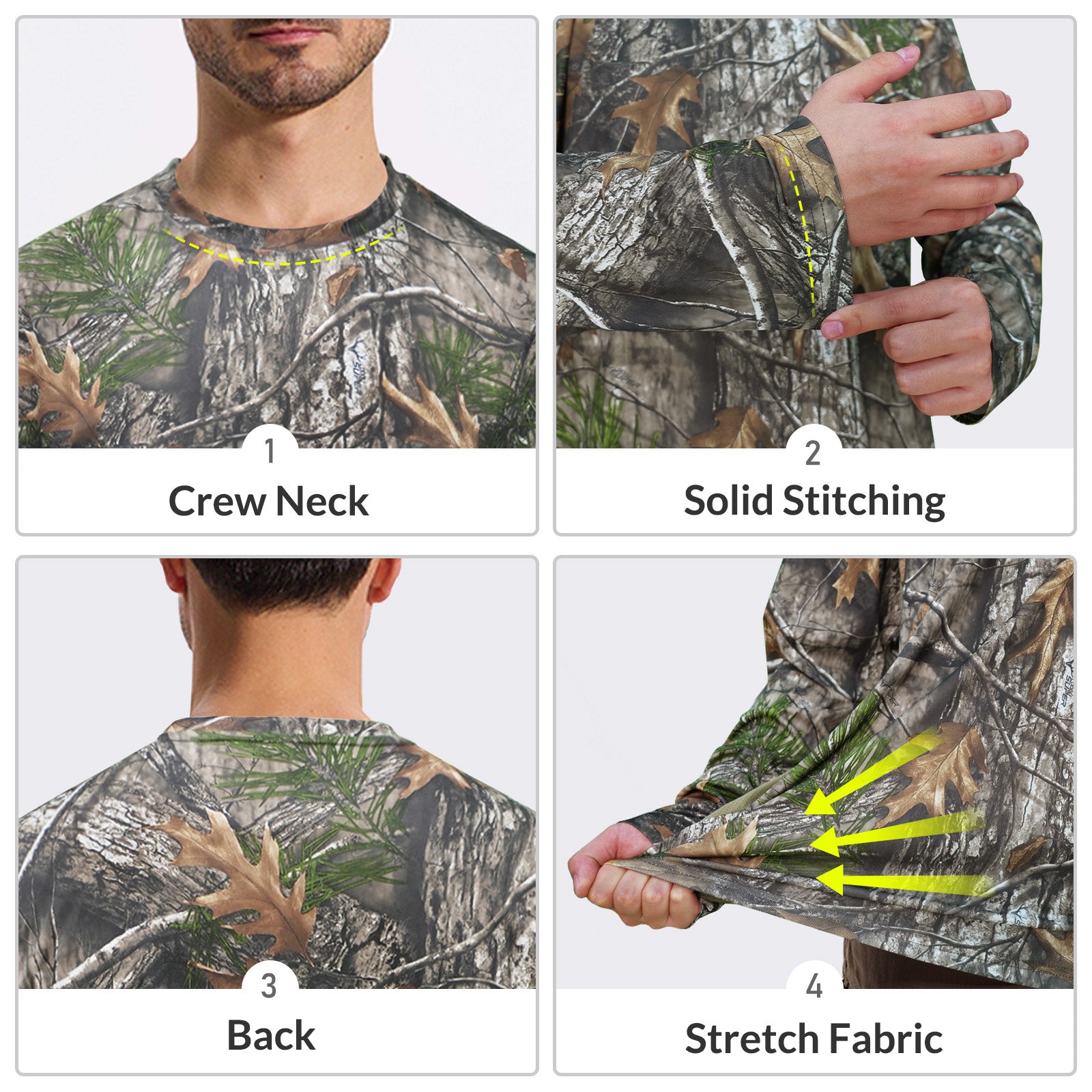 LOOGU Hunting Camo Shirt T21