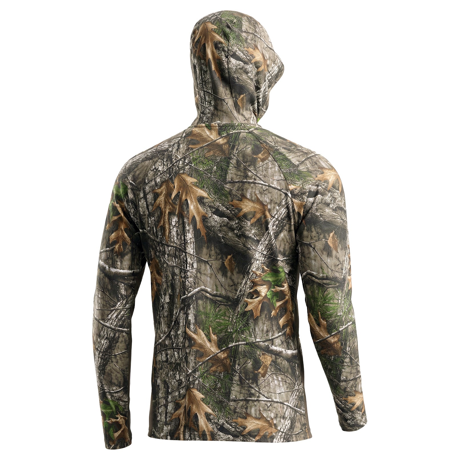 LOOGU Men's Fishing Hoodie Shirts Super Tree Camo T71