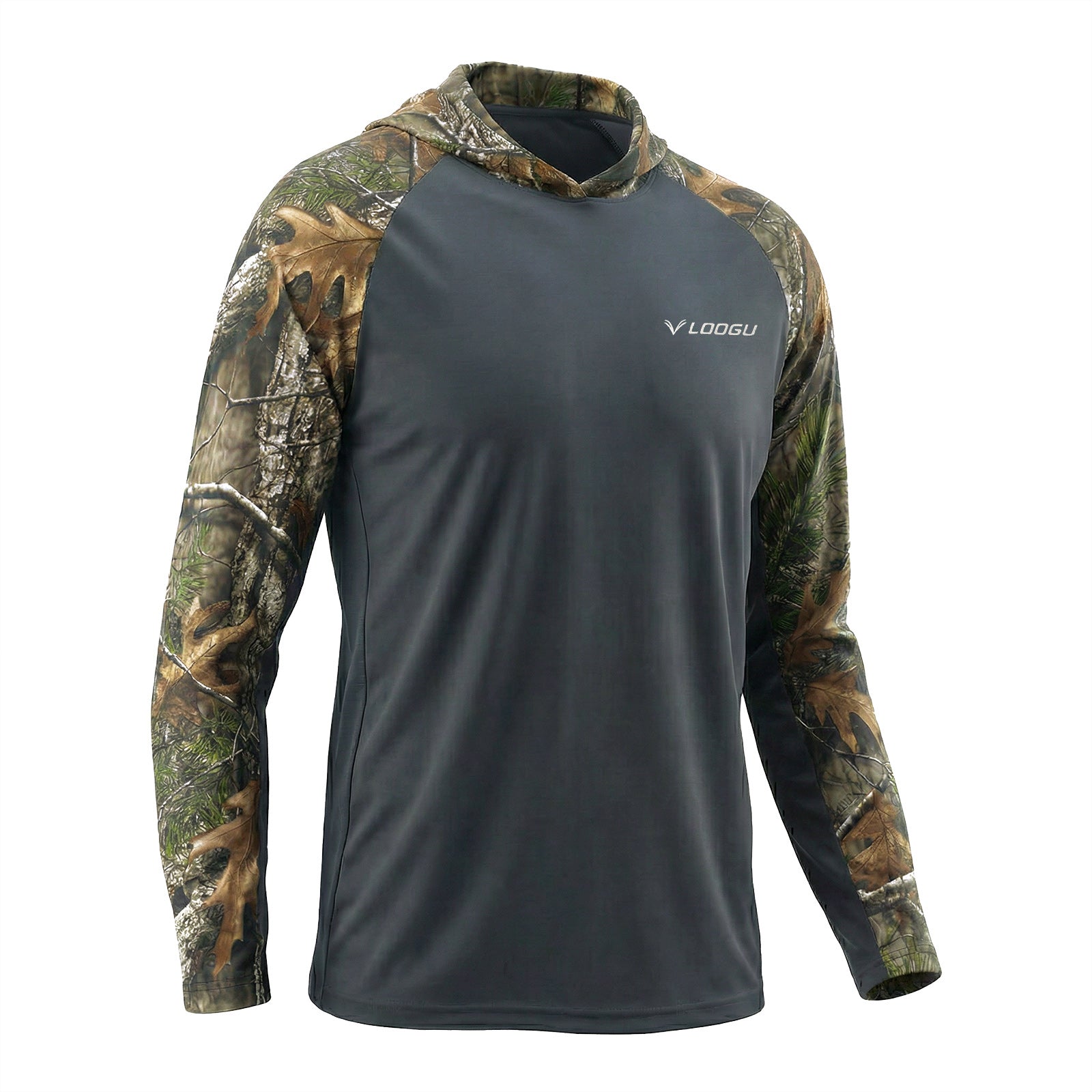 LOOGU Outdoor Leisure Hoodie Long Sleeve Shirt T73