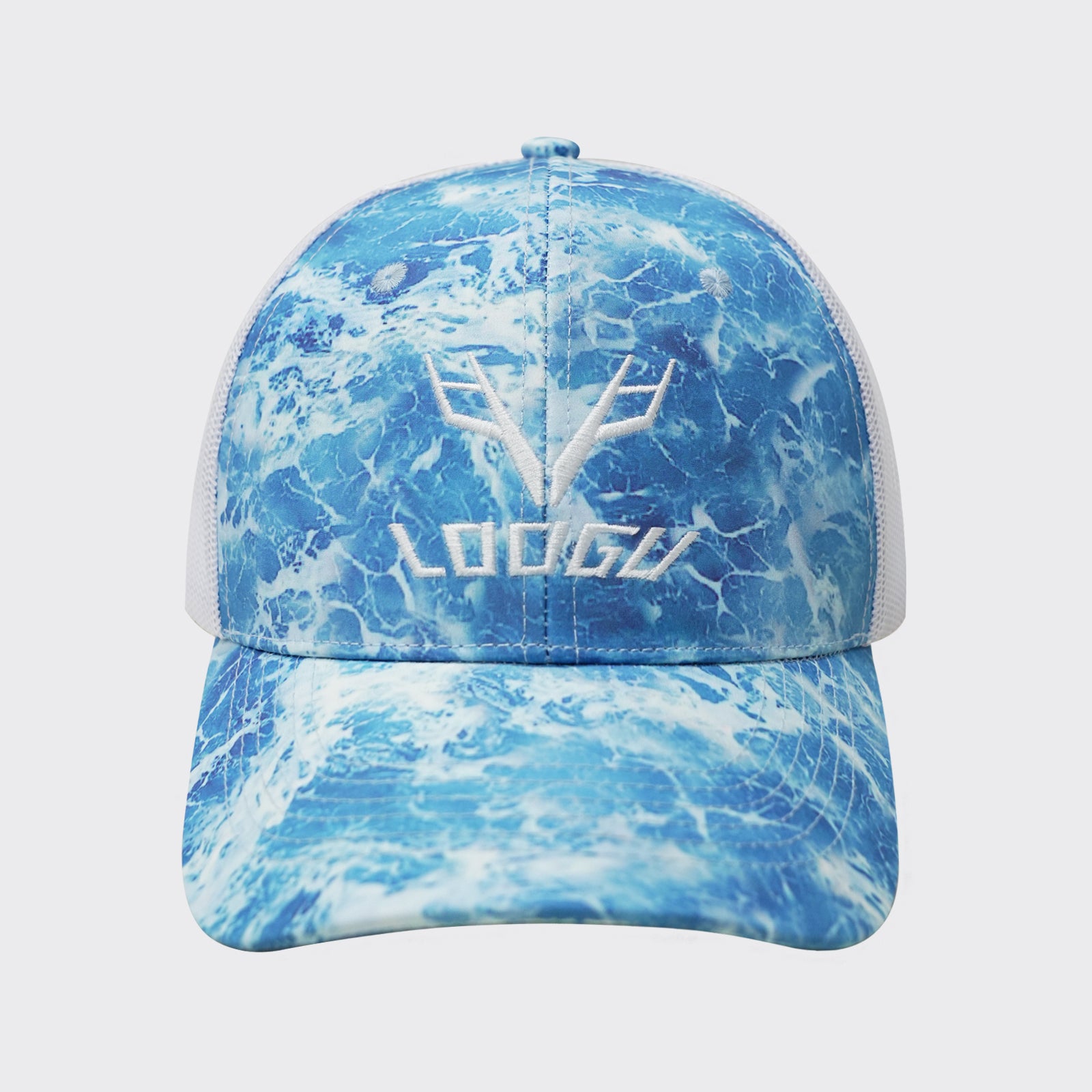 LOOGU Trucker Hat-Wave Blue C10