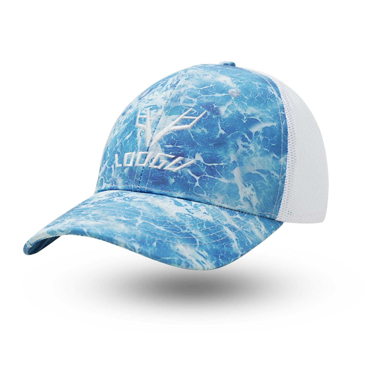 LOOGU Trucker Hat-Wave Blue C10
