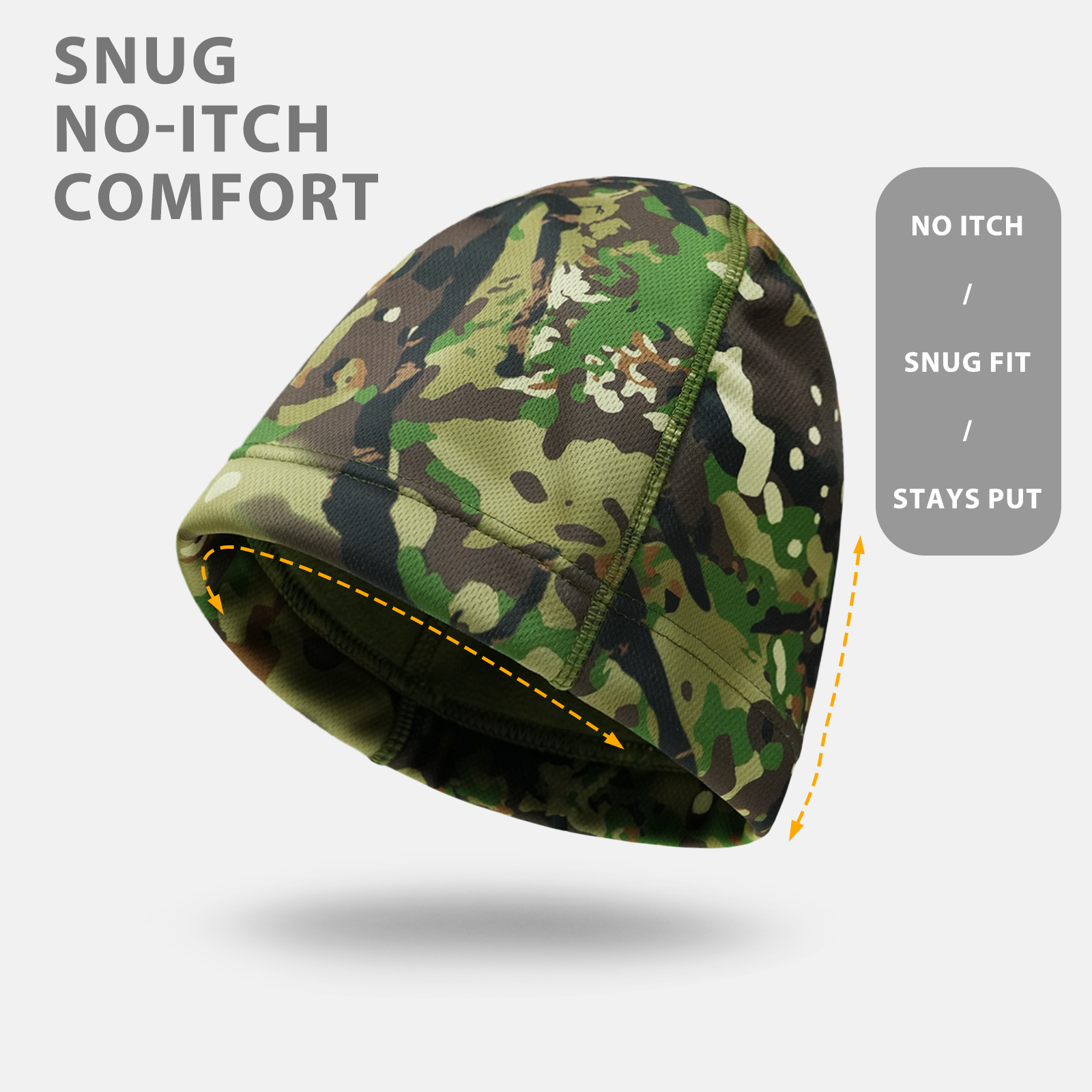 LOOGU Unisex Camo Beanie Hat for Hunting B09