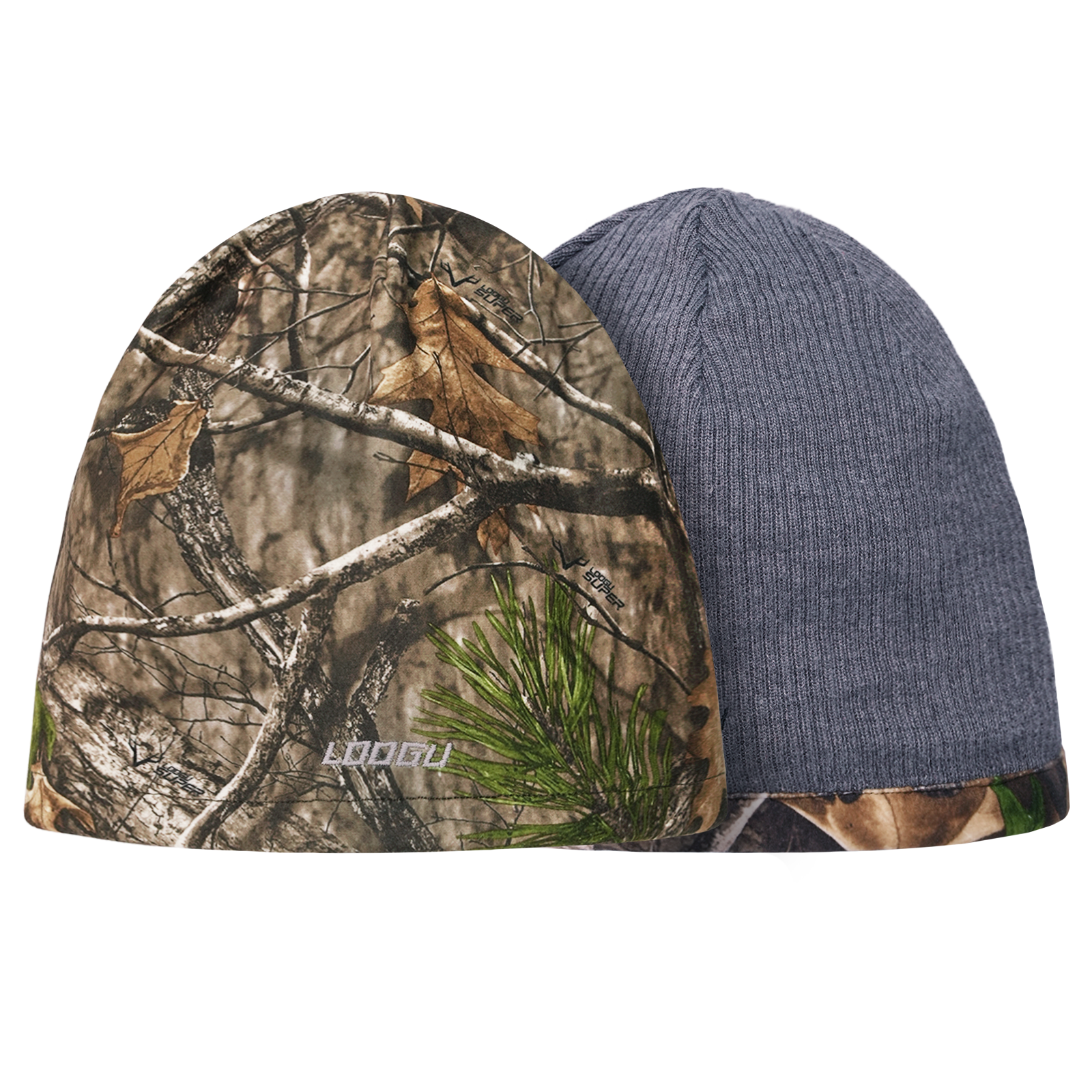 LOOGU Unisex Camo Beanie Hat for Hunting B10