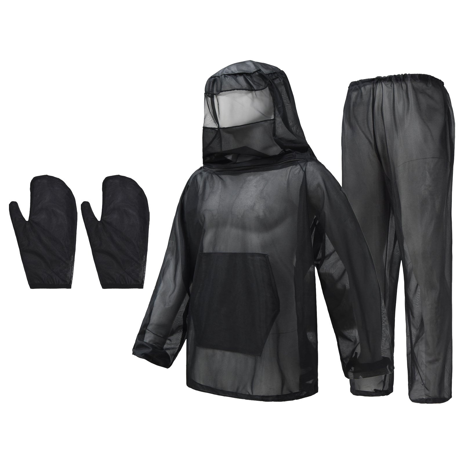 LOOGU Mosquito Suits-Black