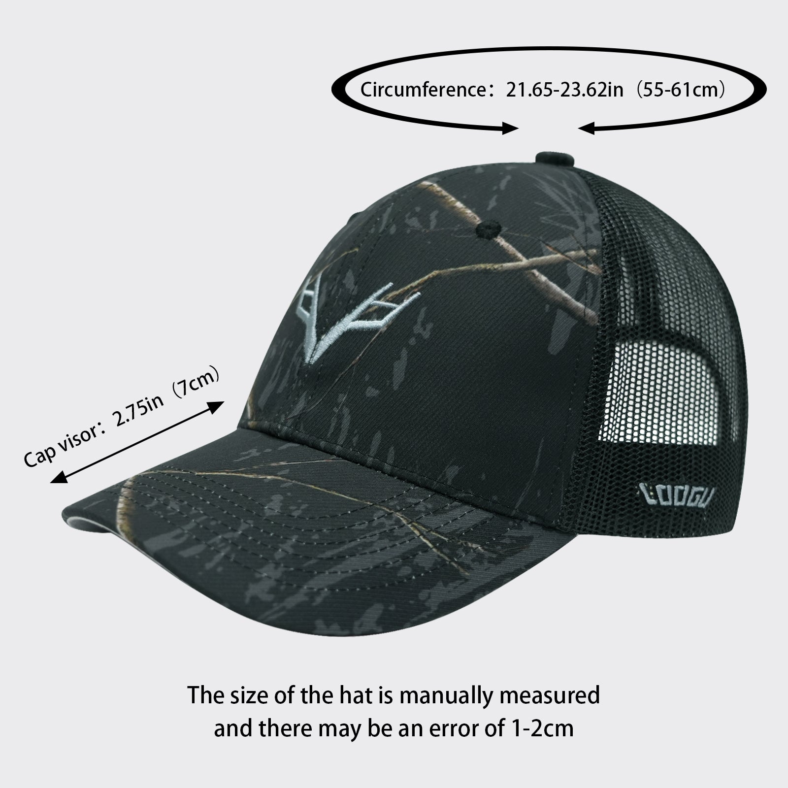 LOOGU Trucker Cap Snapback Hats Unisex C11