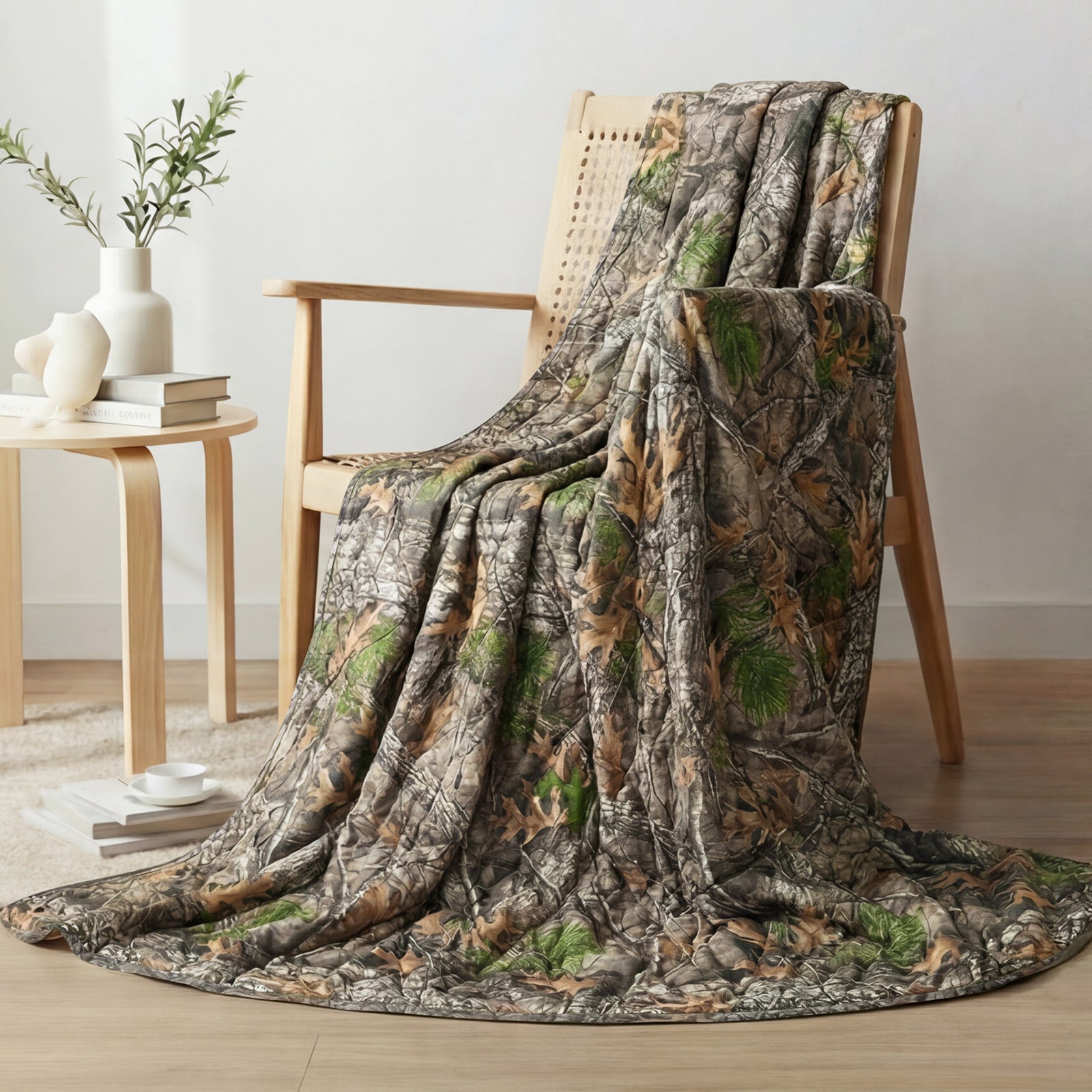 LOOGU – couverture camouflage Woobie imperméable, doublure de poncho pour le camping en plein air, la randonnée, la chasse, la survie, la randonnée, le pique-nique