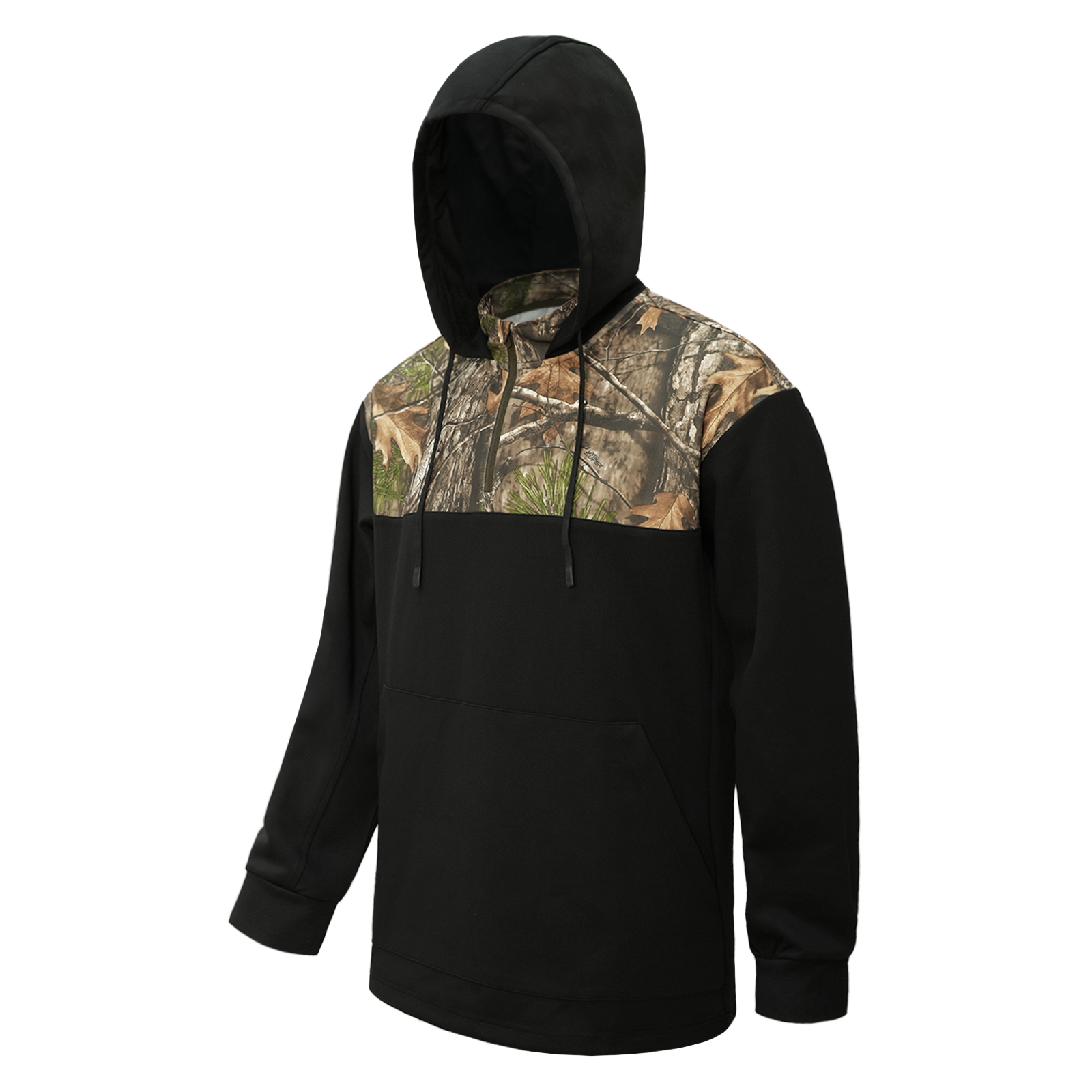 LOOGU Camo Hoodies Fleece Lining Performance Insulation Pullover D50-2