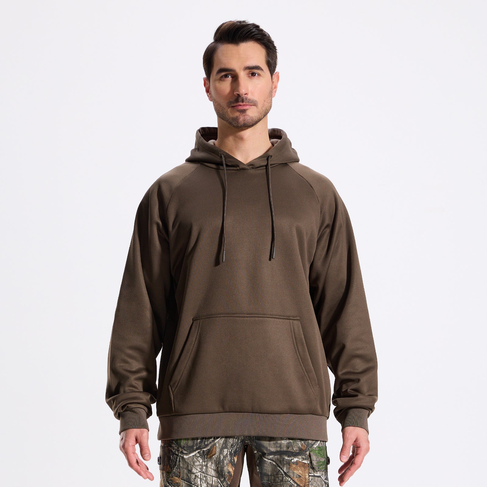 LOOGU Fleece Hoodies Insulation Pullover D60