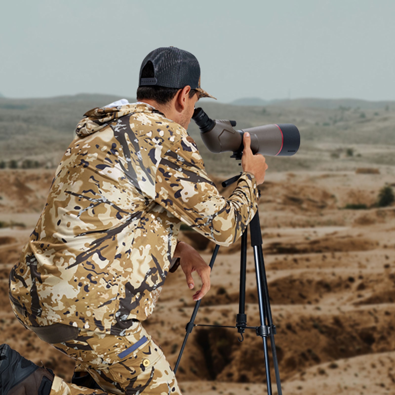 LOOGU Camo Hunting Pants 7 Pockets H30