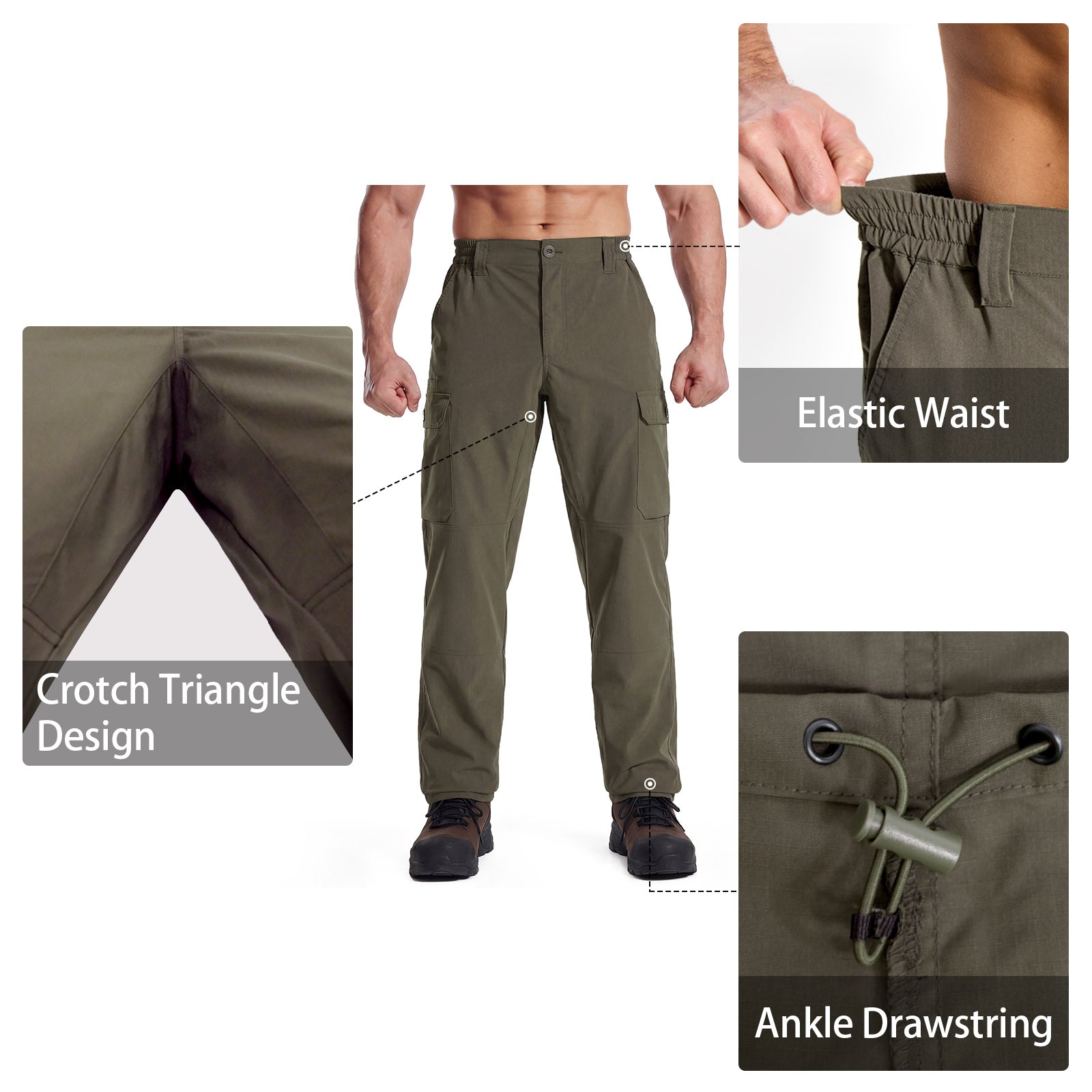 LOOGU Workwear Pants 7 Pockets H30