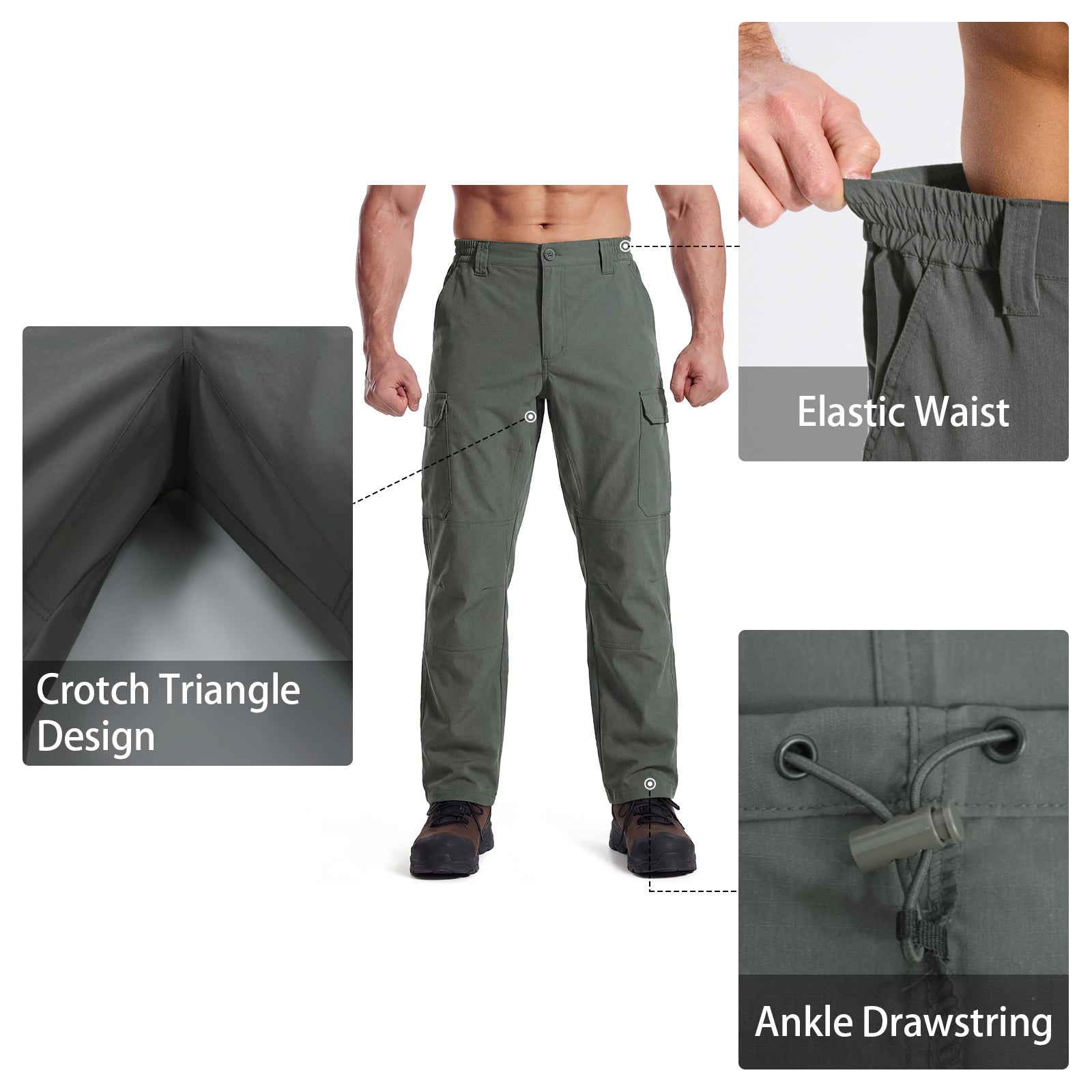 LOOGU Workwear Pants 7 Pockets H30