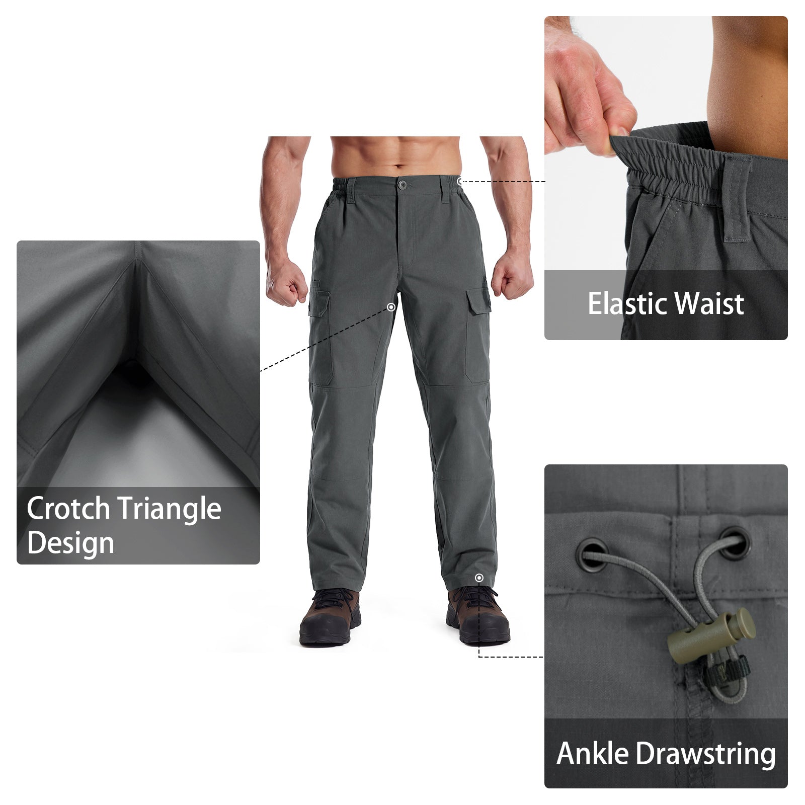 LOOGU Workwear Pants 7 Pockets H30