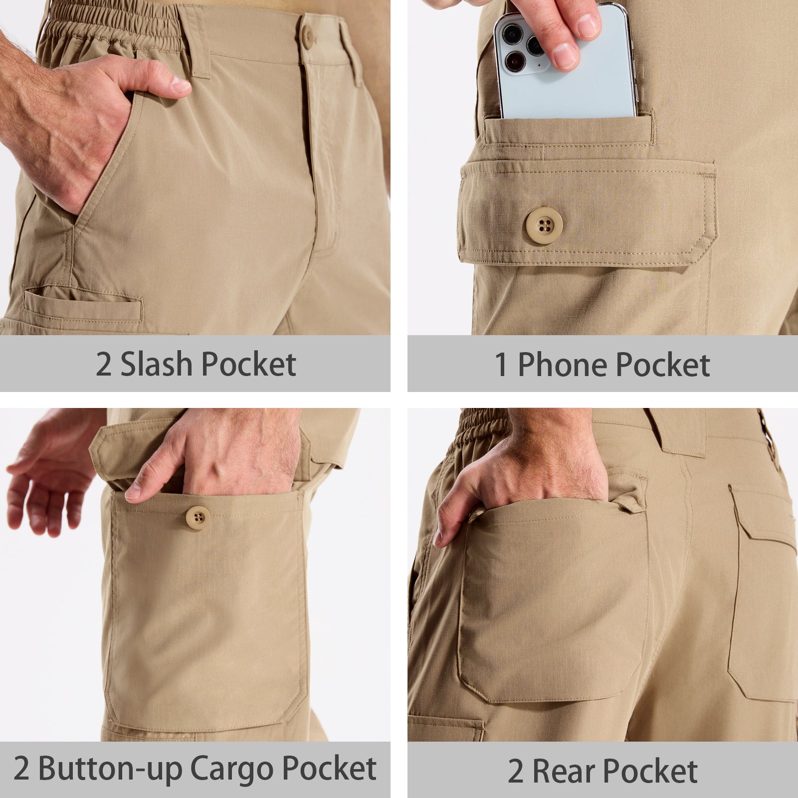 LOOGU Workwear Pants 7 Pockets H30