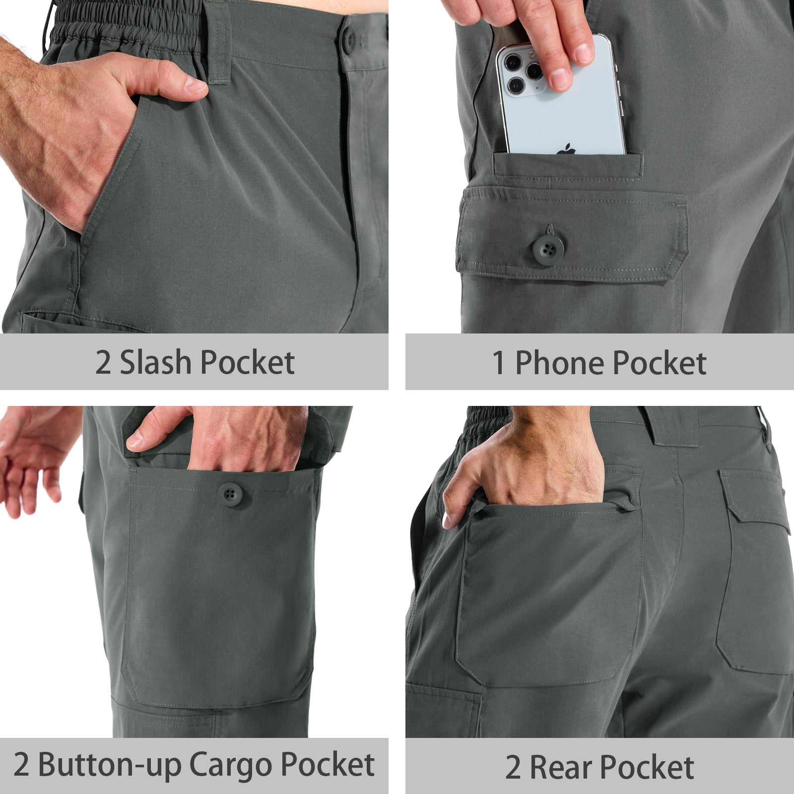 LOOGU Workwear Pants 7 Pockets H30