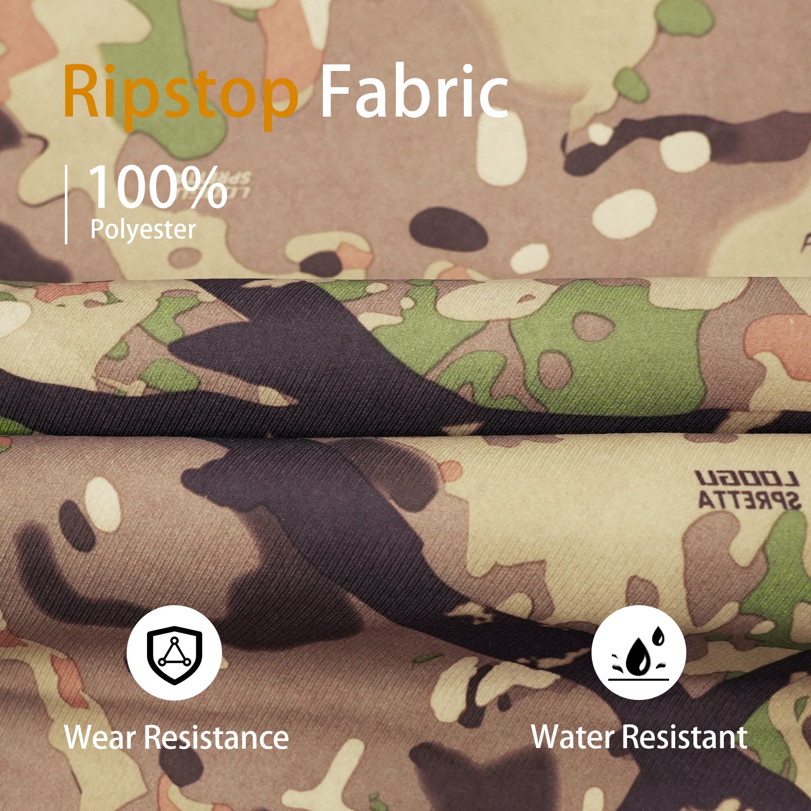 LOOGU Camo Hunting Pants 8 Pockets H61