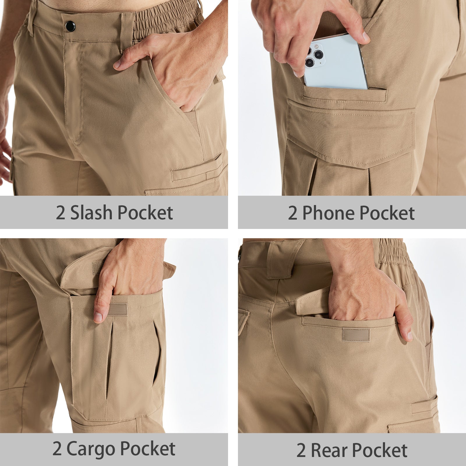 LOOGU Tactical 8-Pocket Workwear Pant H61