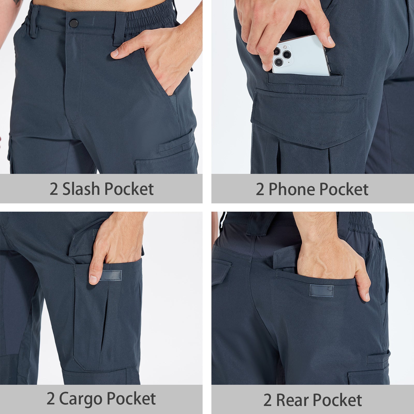 LOOGU Tactical 8-Pocket Workwear Pant H61