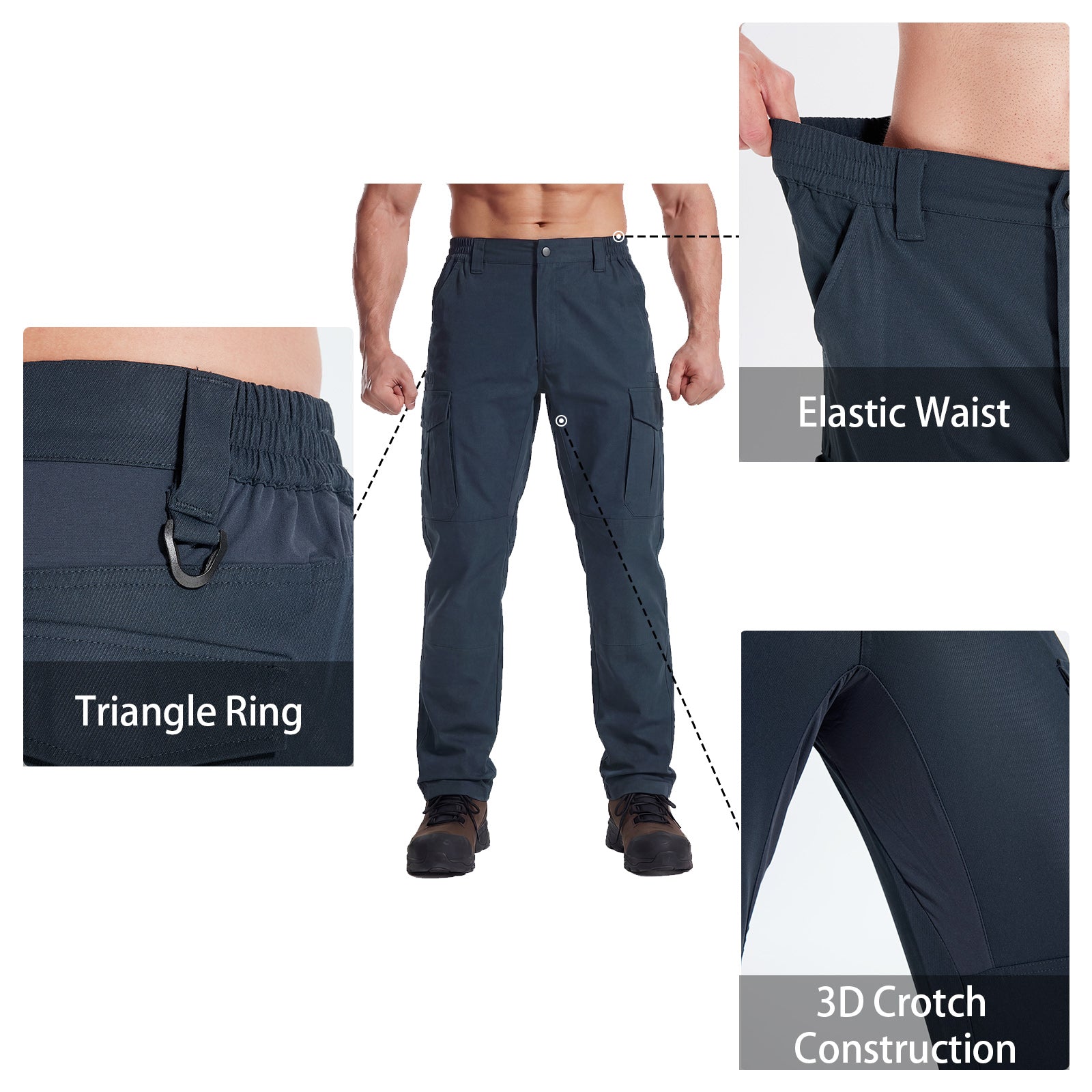 LOOGU Tactical 8-Pocket Workwear Pant H61