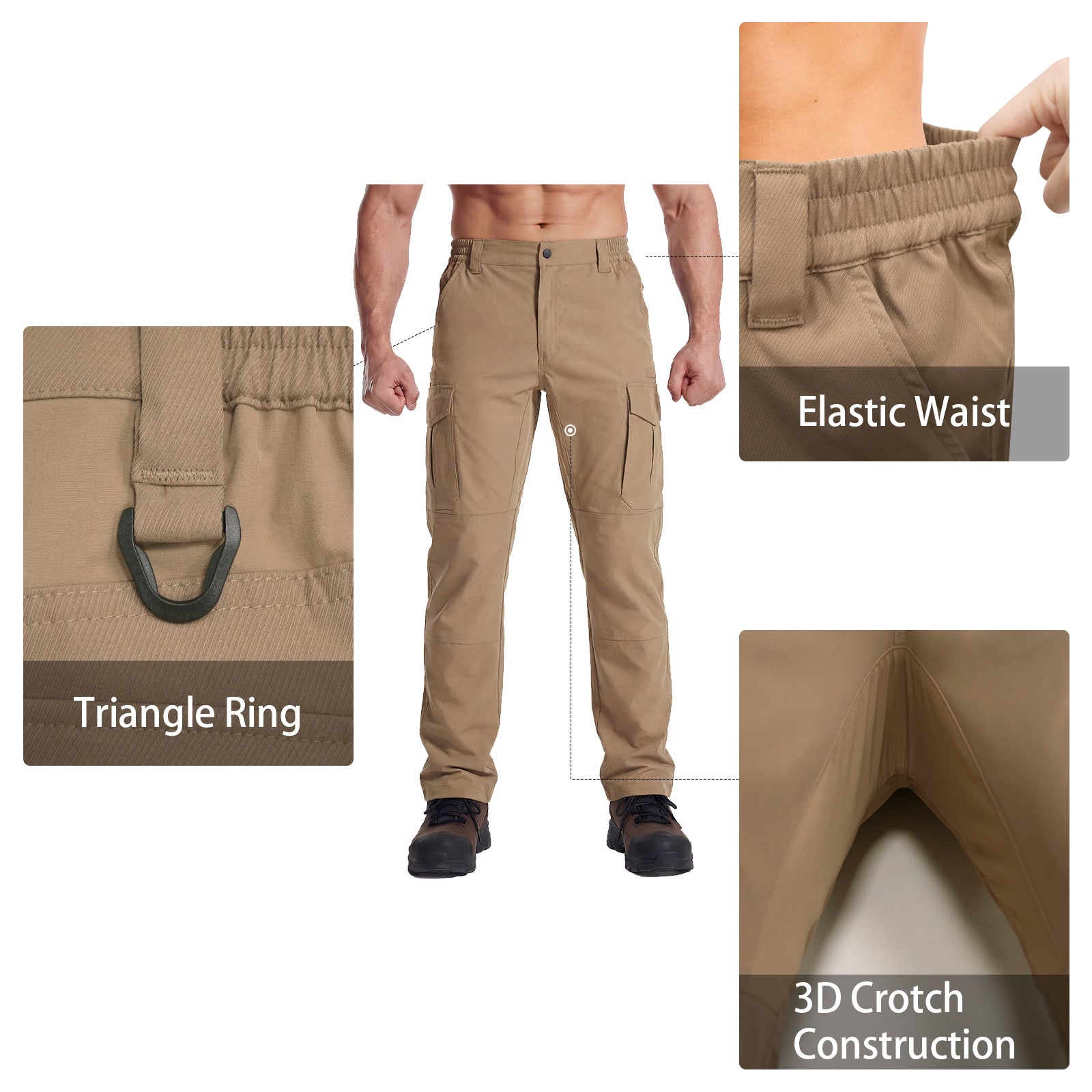 LOOGU Tactical 8-Pocket Workwear Pant H61