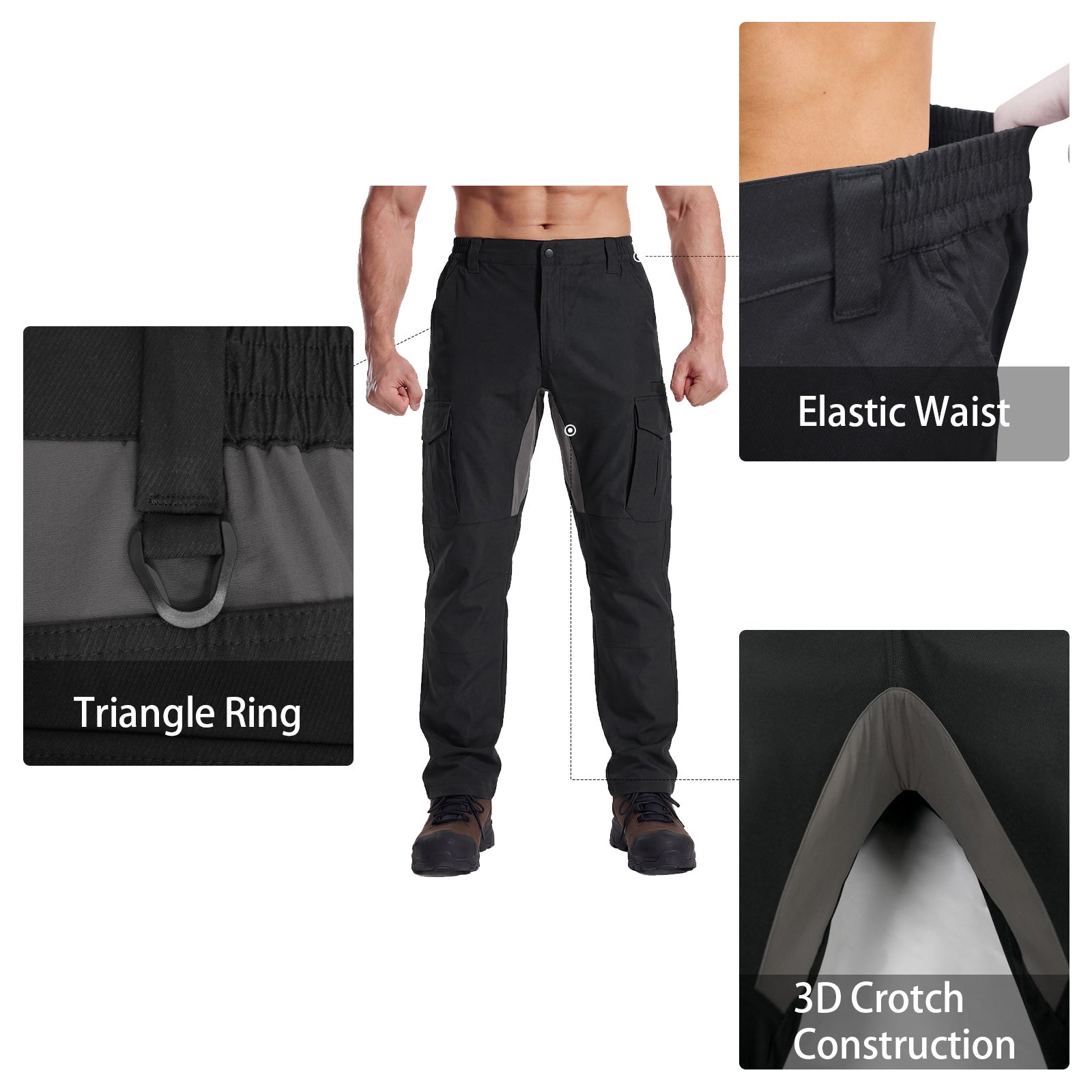LOOGU Tactical 8-Pocket Workwear Pant H61