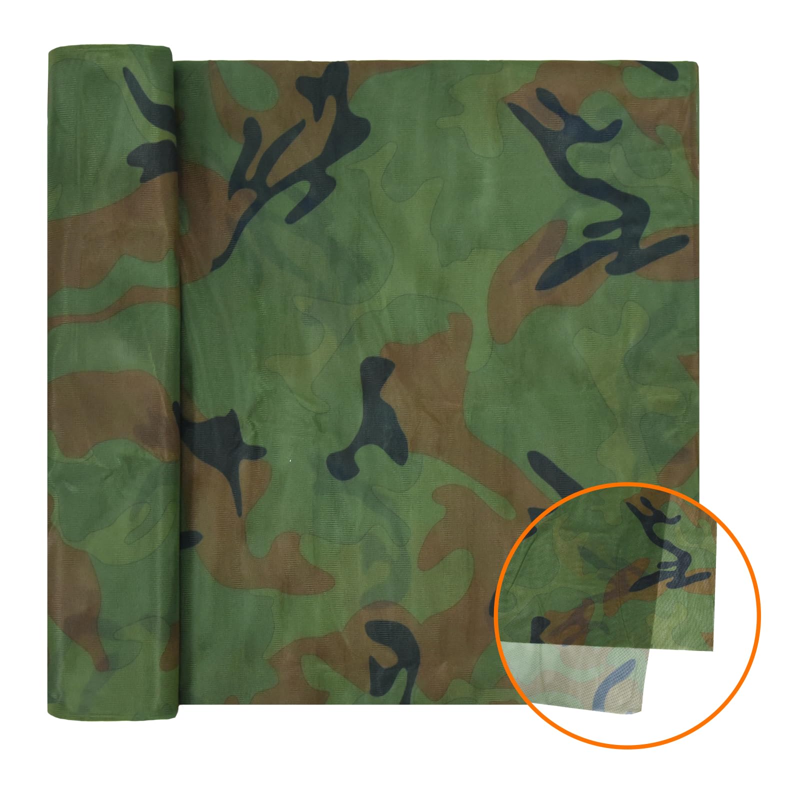 LOOGU Camo Netting Mesh Camouflage Net Bulk Roll Quiet Nets