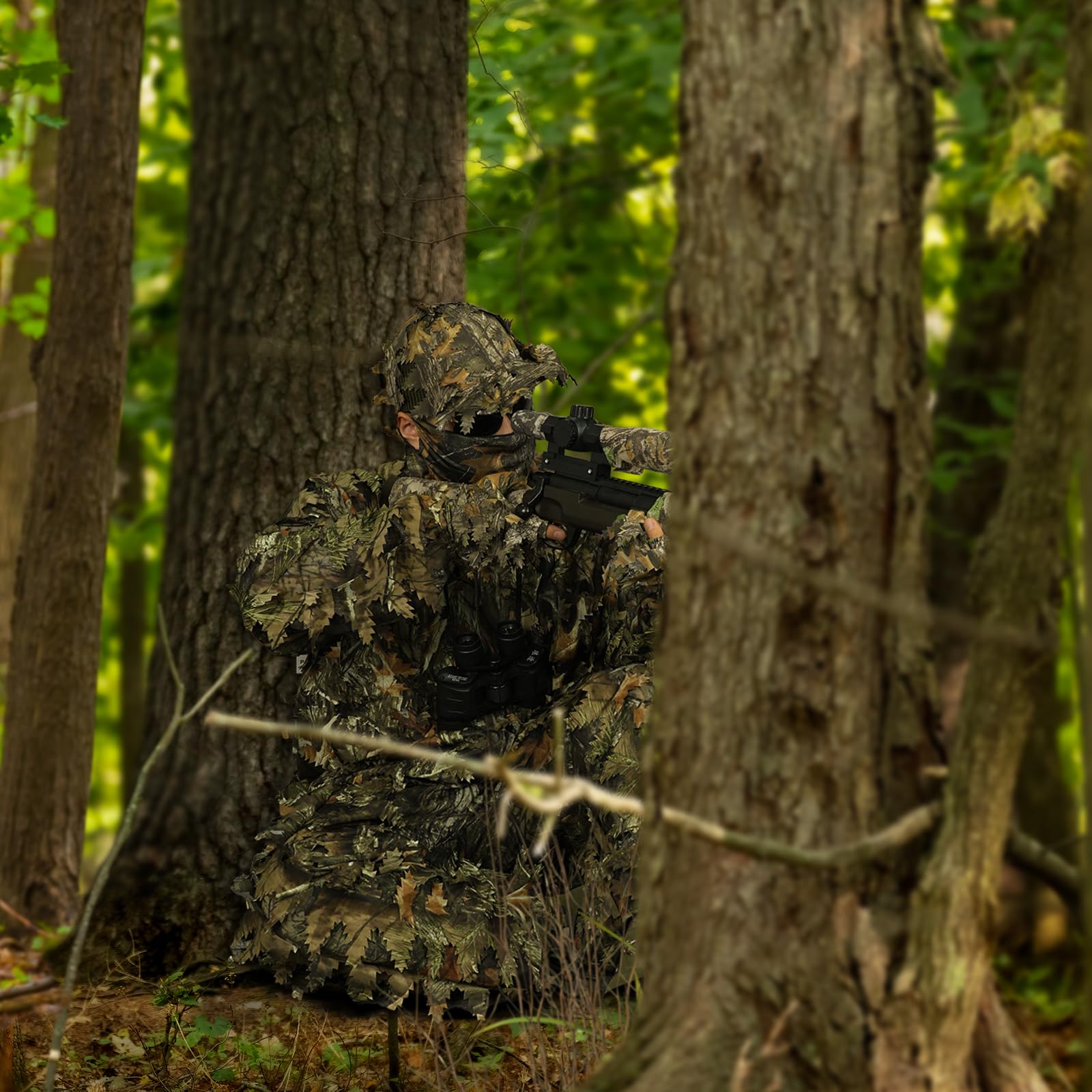 LOOGU Hunting Ghillie Suit Super Tree Camo