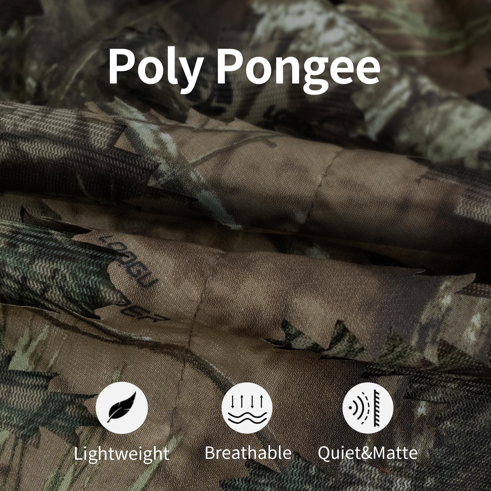 LOOGU Hunting Ghillie Suit Super Tree Camo