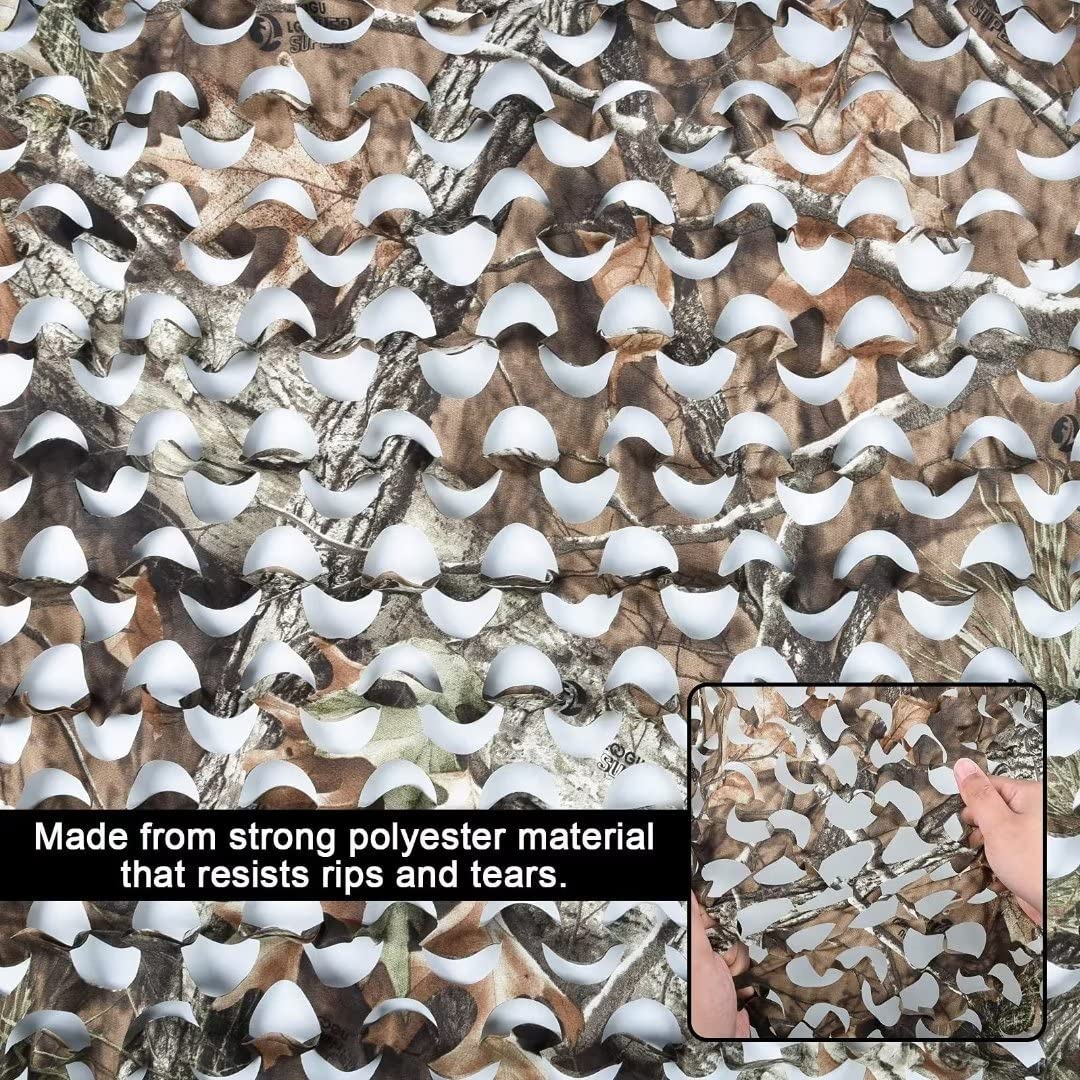 LOOGU Hunting Camo Netting With Polyester DTY 190T