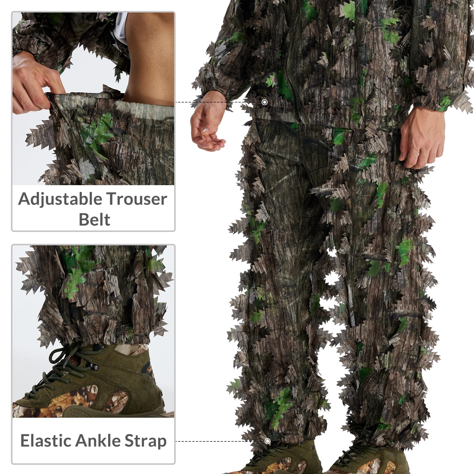 LOOGU Hunting Ghillie Suit ENTS Camo