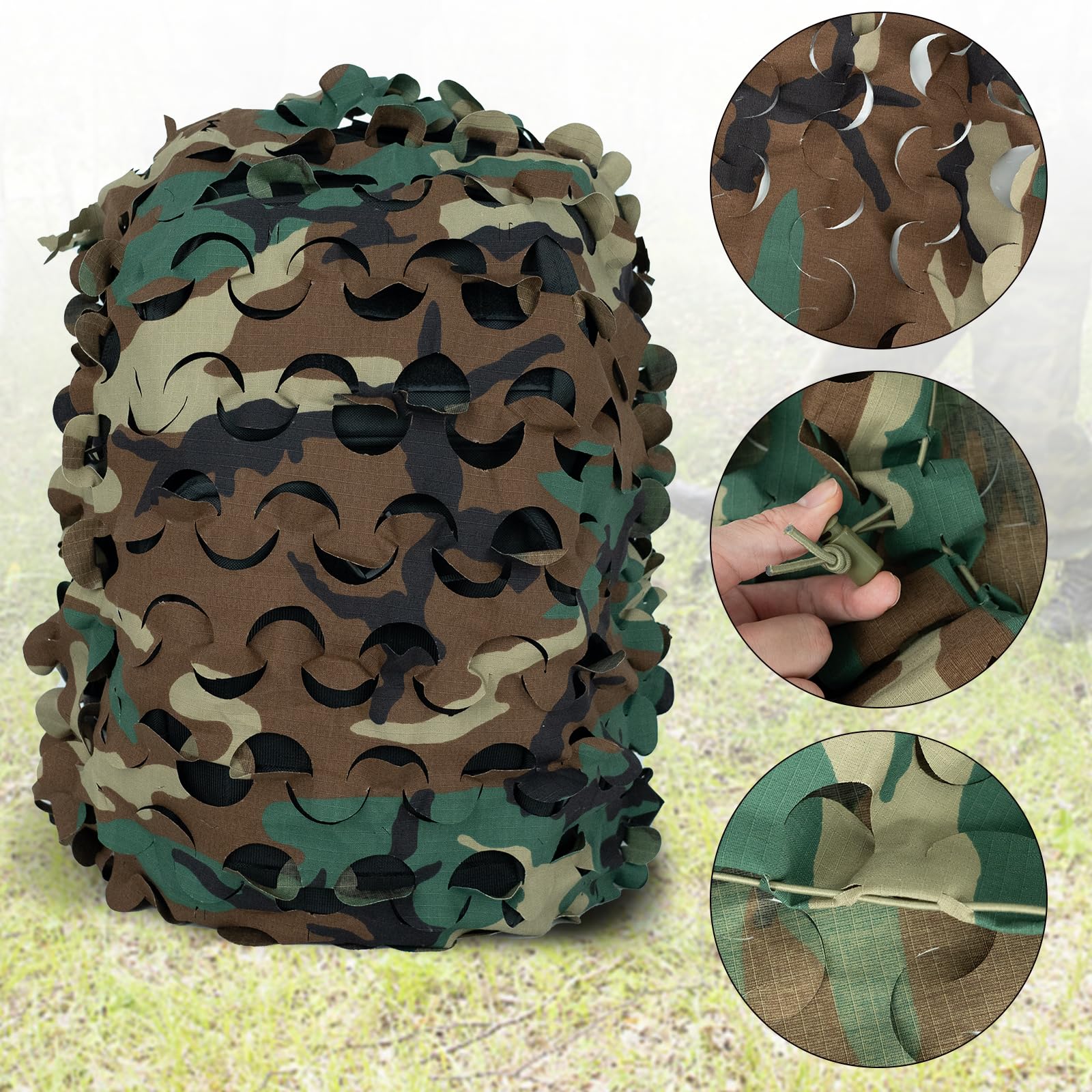 LOOGU Camo Tactical Backpack Cover