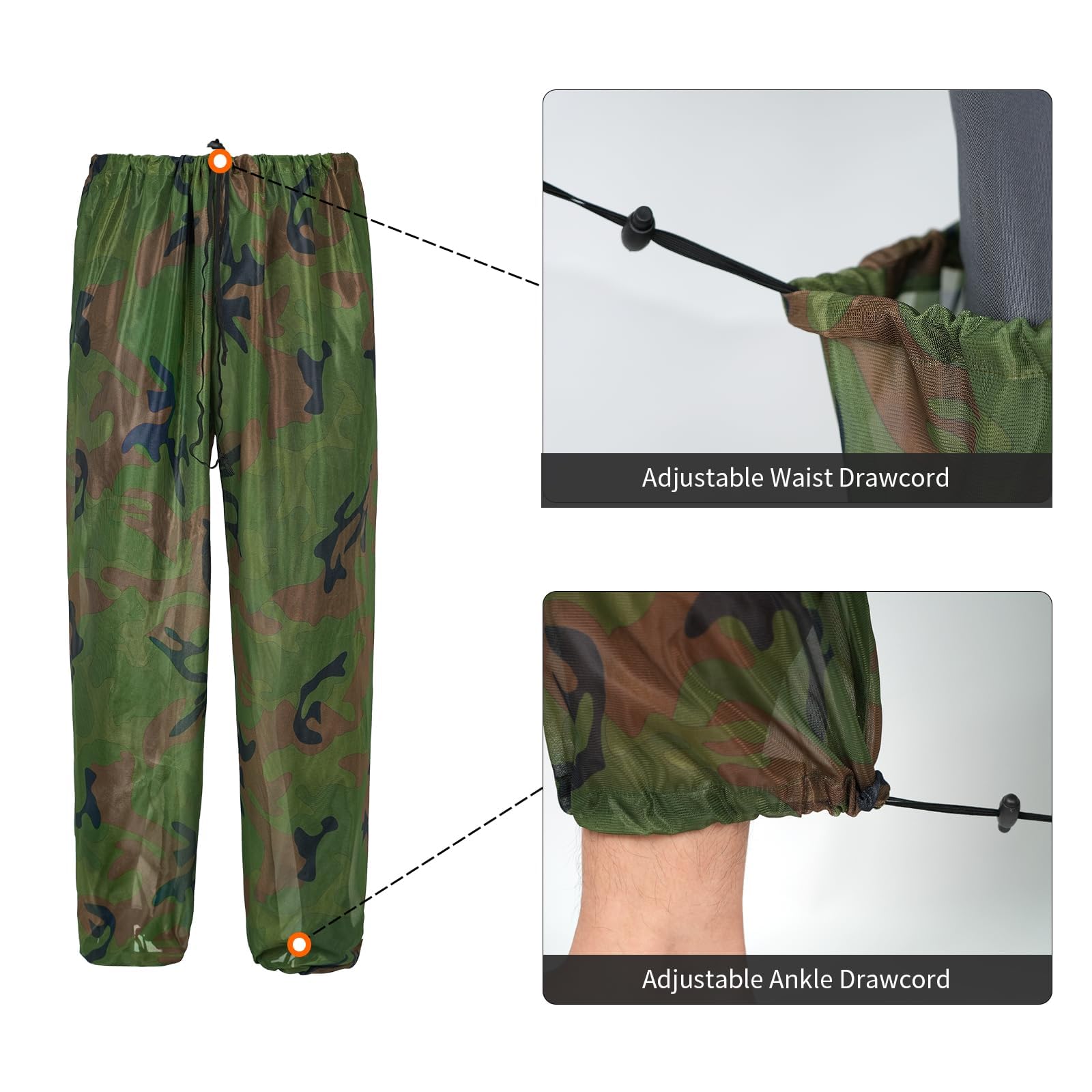 LOOGU Camo Mosquito Suits