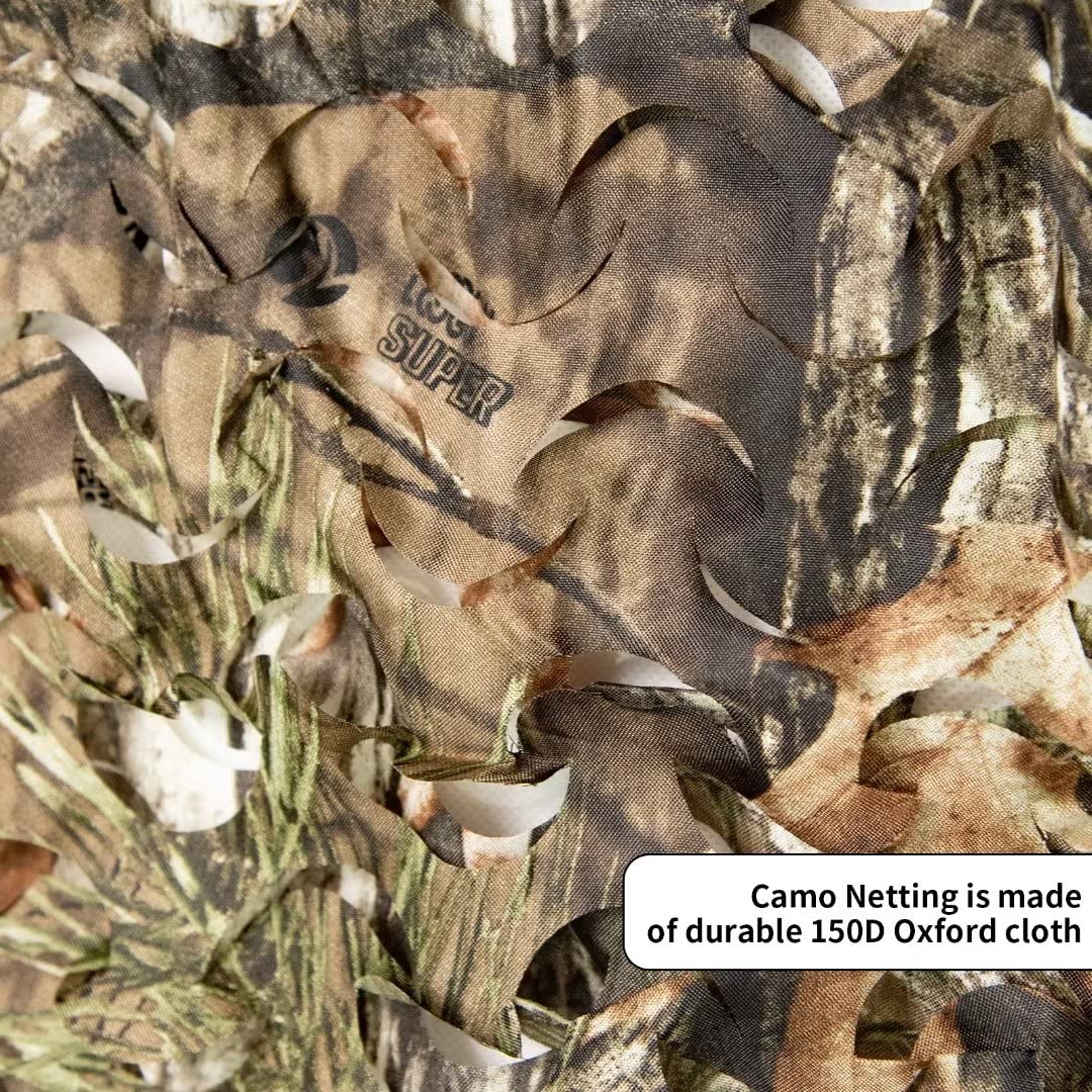 LOOGU Hunting Camo Netting With Polyester DTY 190T