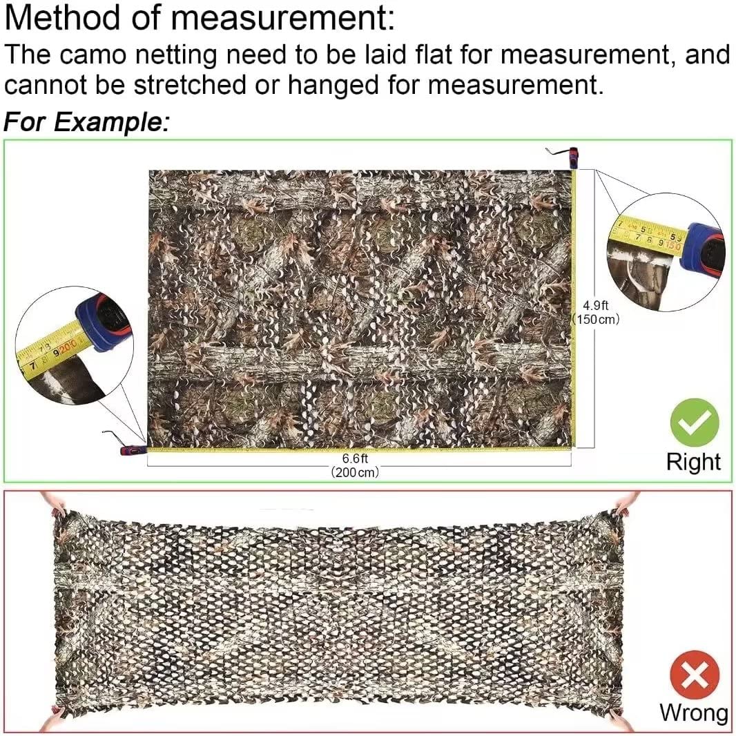 LOOGU Hunting Camo Netting With Polyester DTY 190T