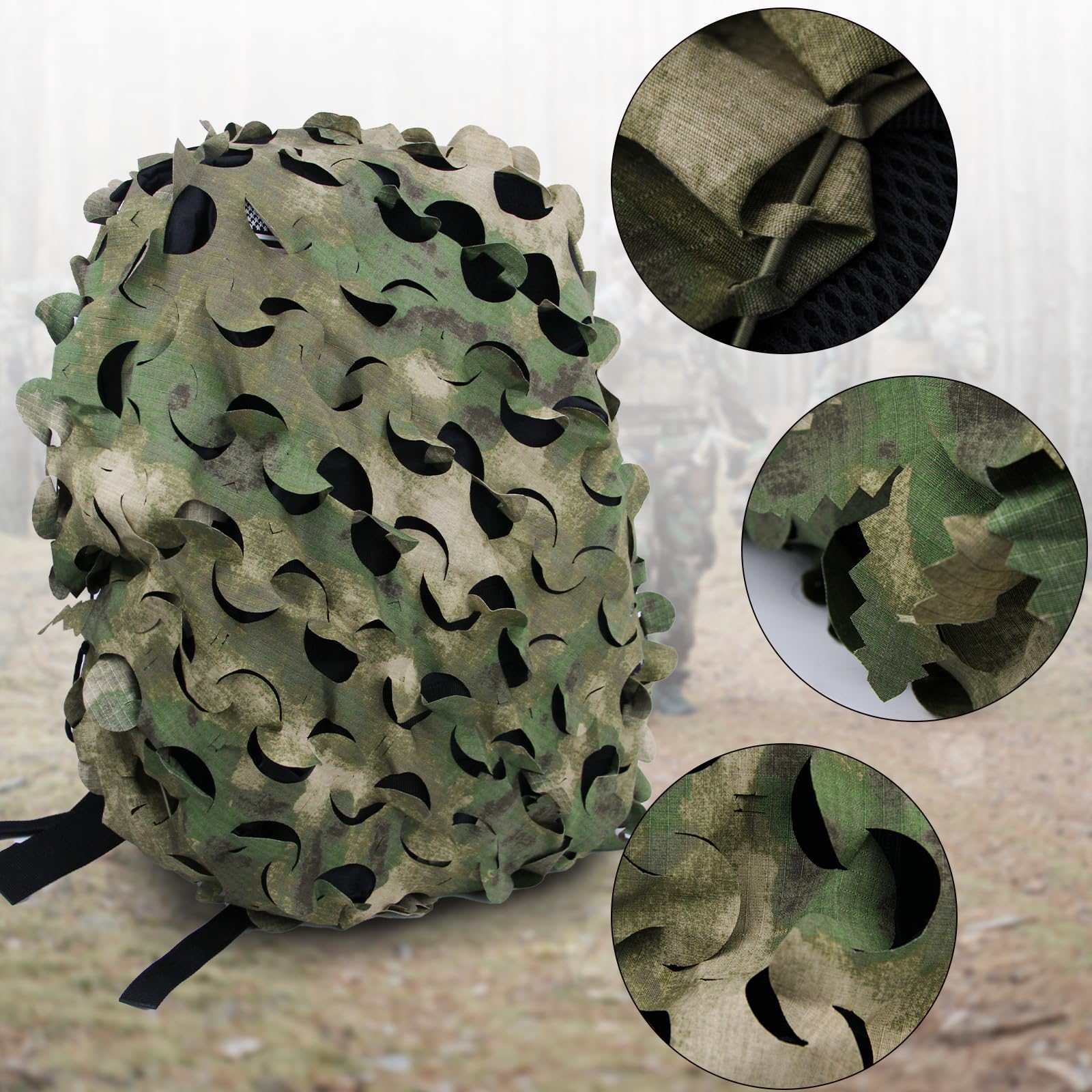 LOOGU Camo Tactical Backpack Cover