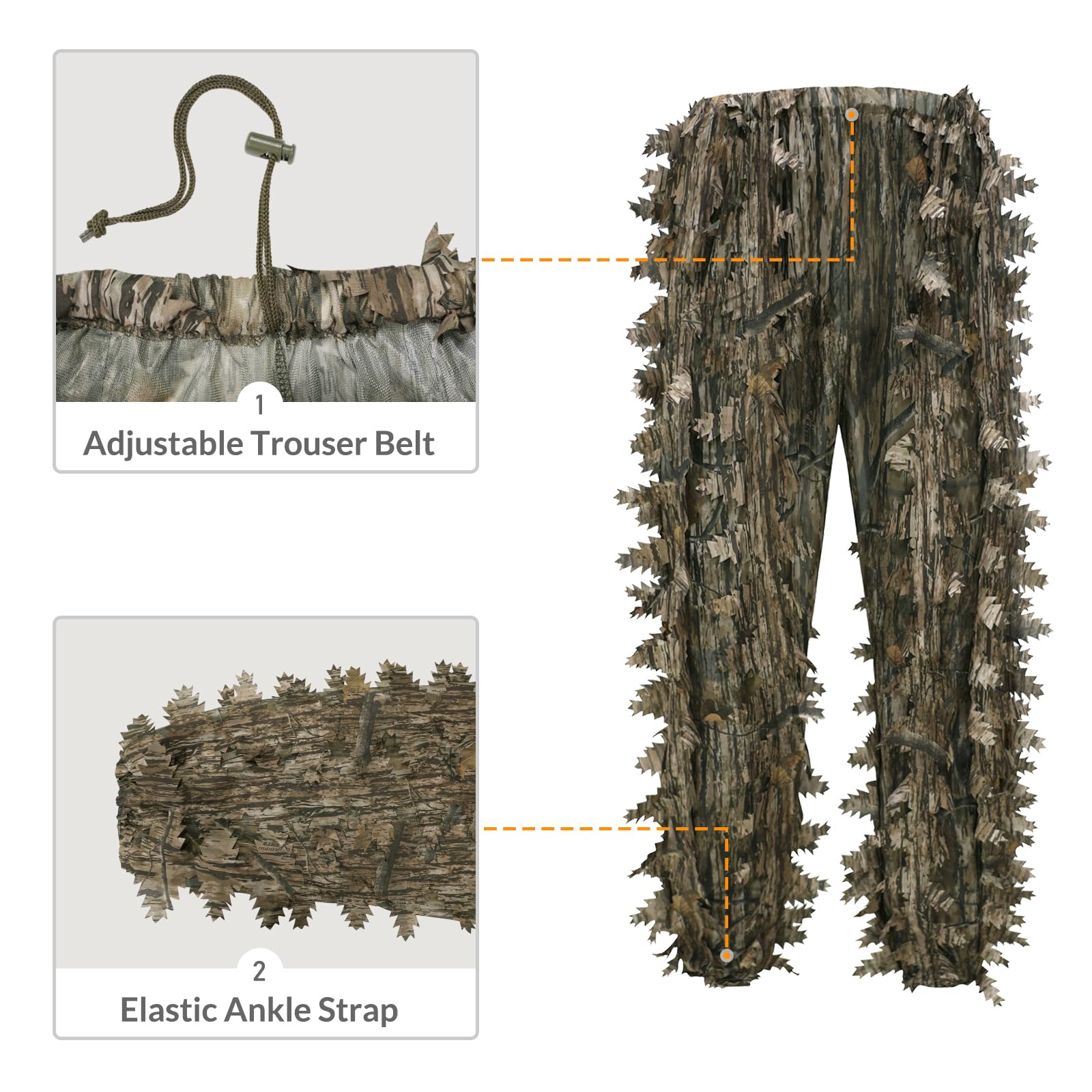 LOOGU Hunting Ghillie Suit ENTS Camo