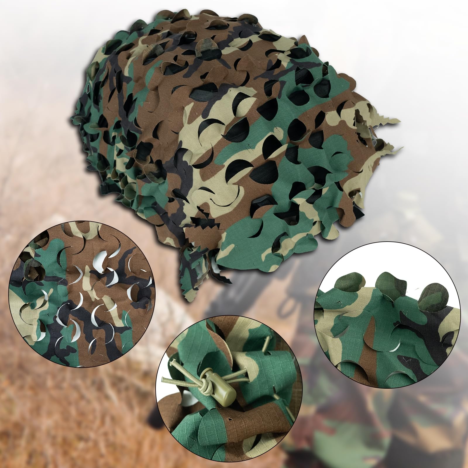 LOOGU Camo Tactical Backpack Cover