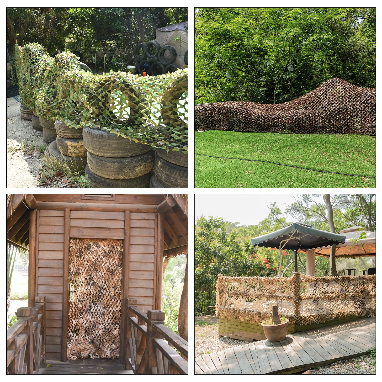 LOOGU Hunting Camo Netting With Polyester DTY 190T
