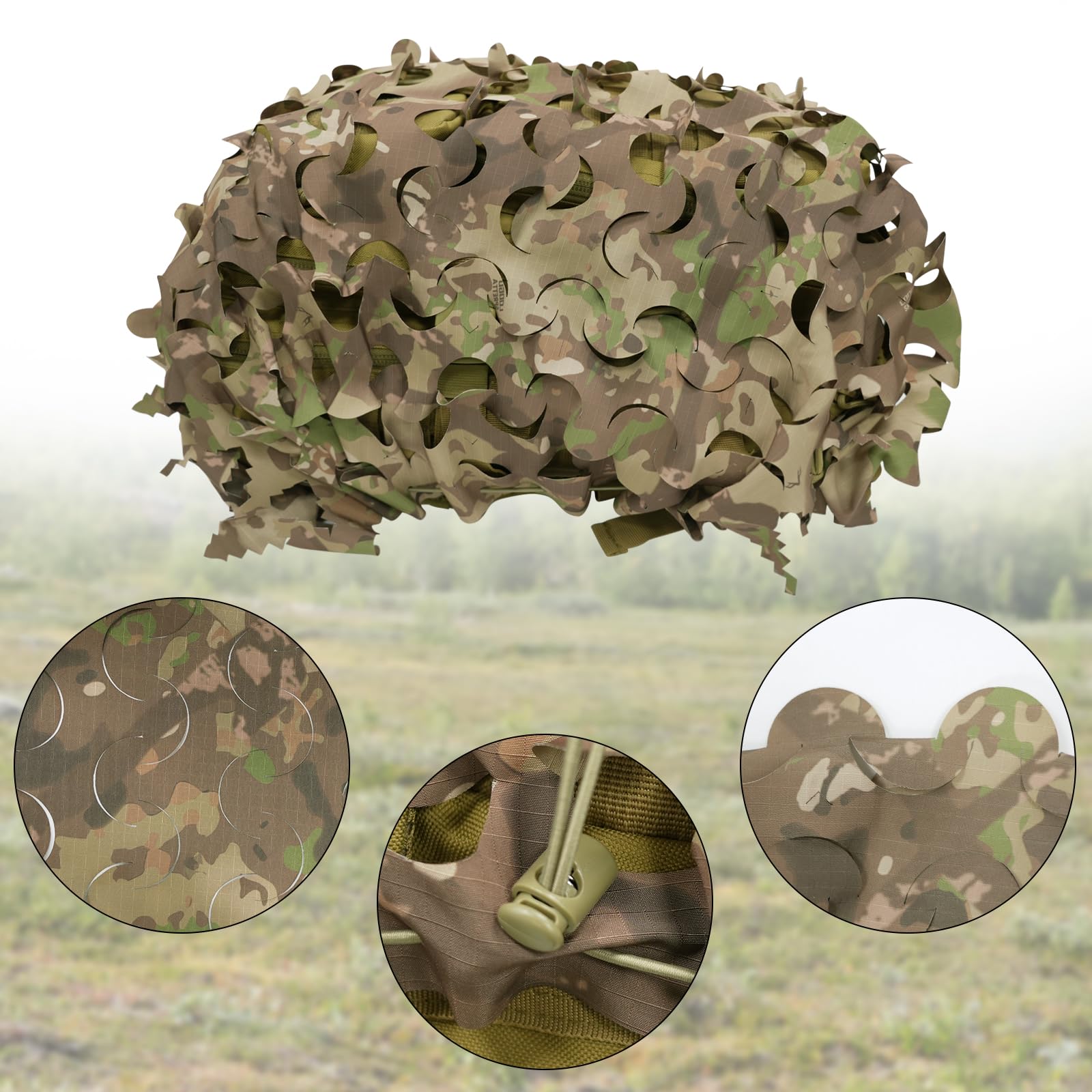 LOOGU Camo Tactical Backpack Cover