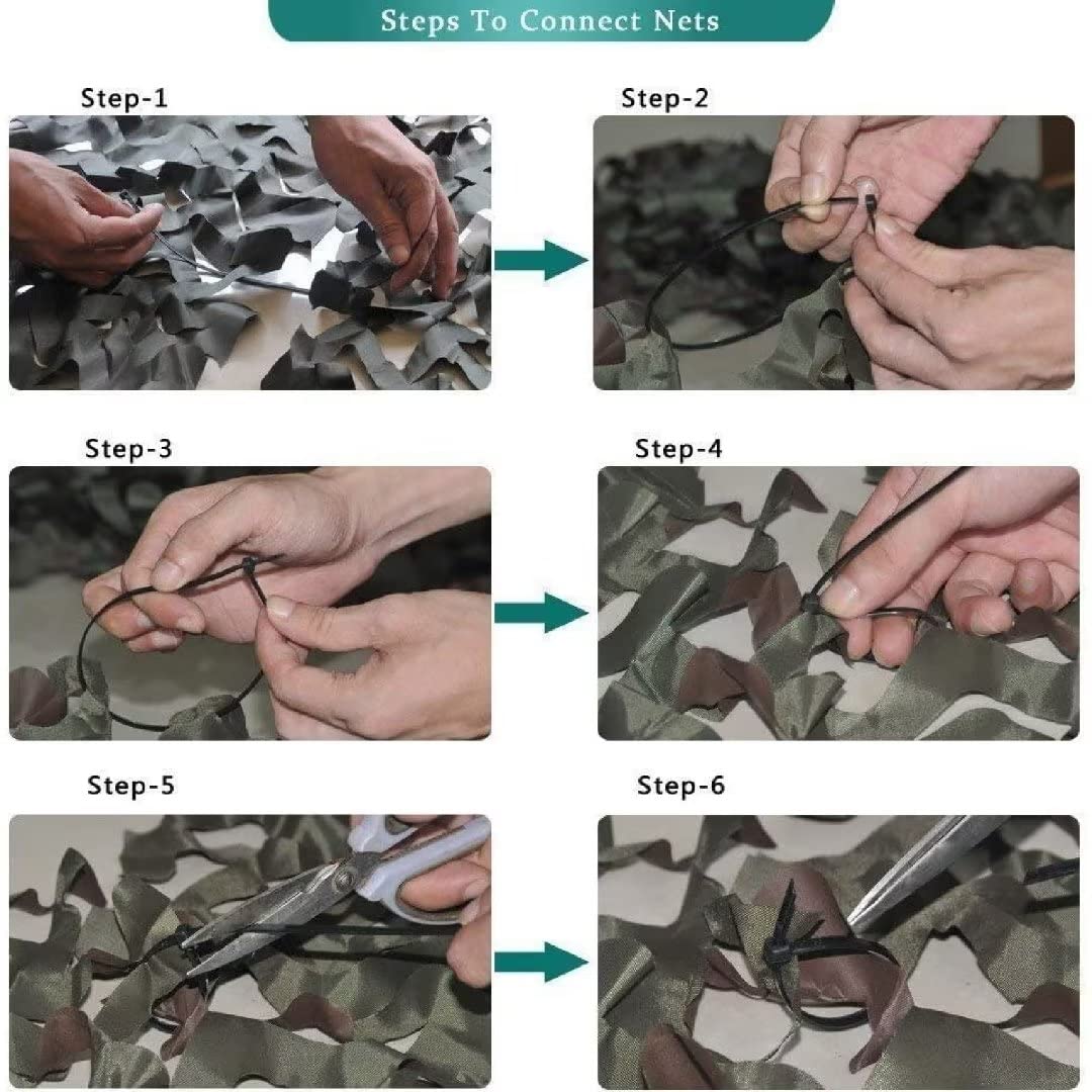 LOOGU Hunting Camo Netting With Polyester DTY 190T