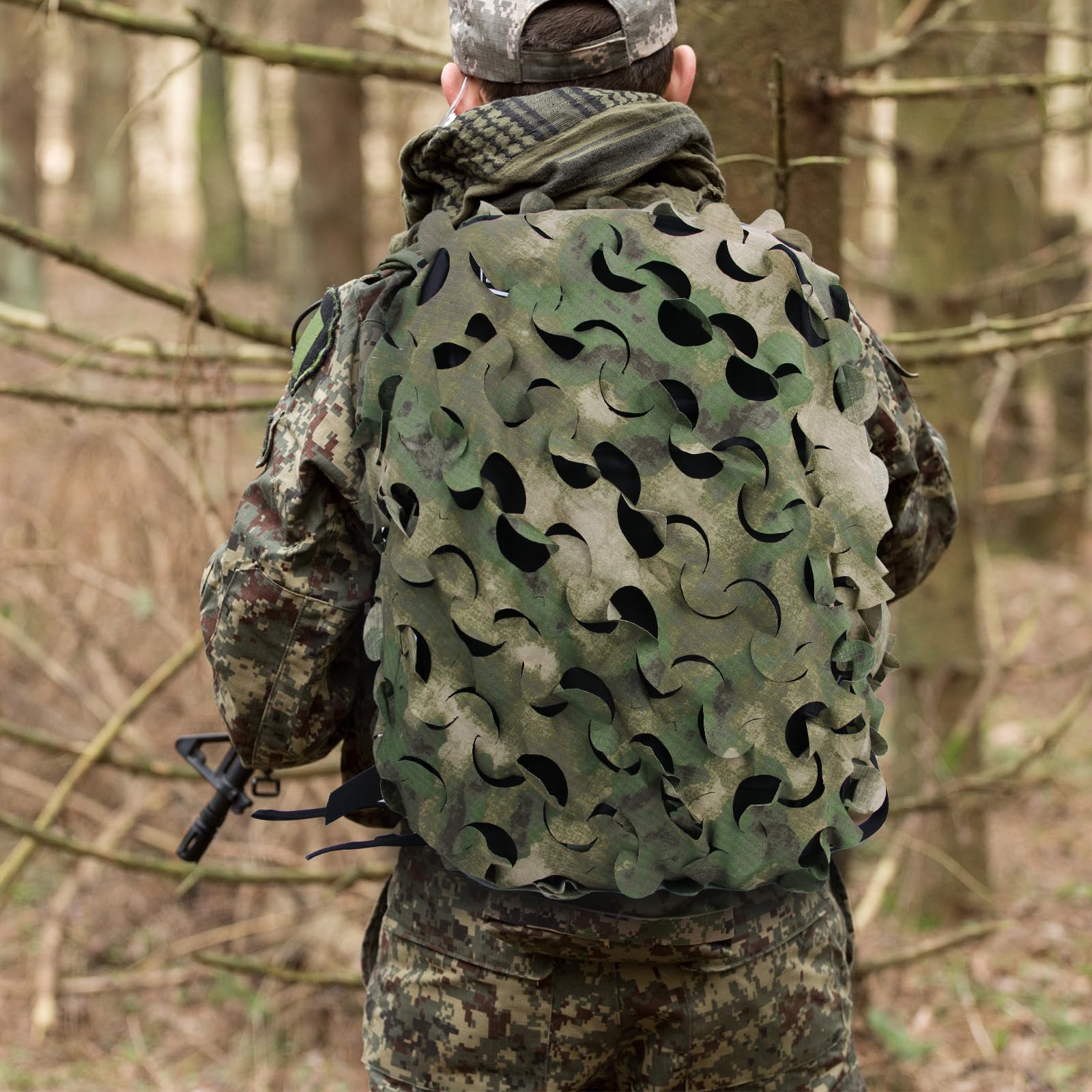 LOOGU Camo Tactical Backpack Cover