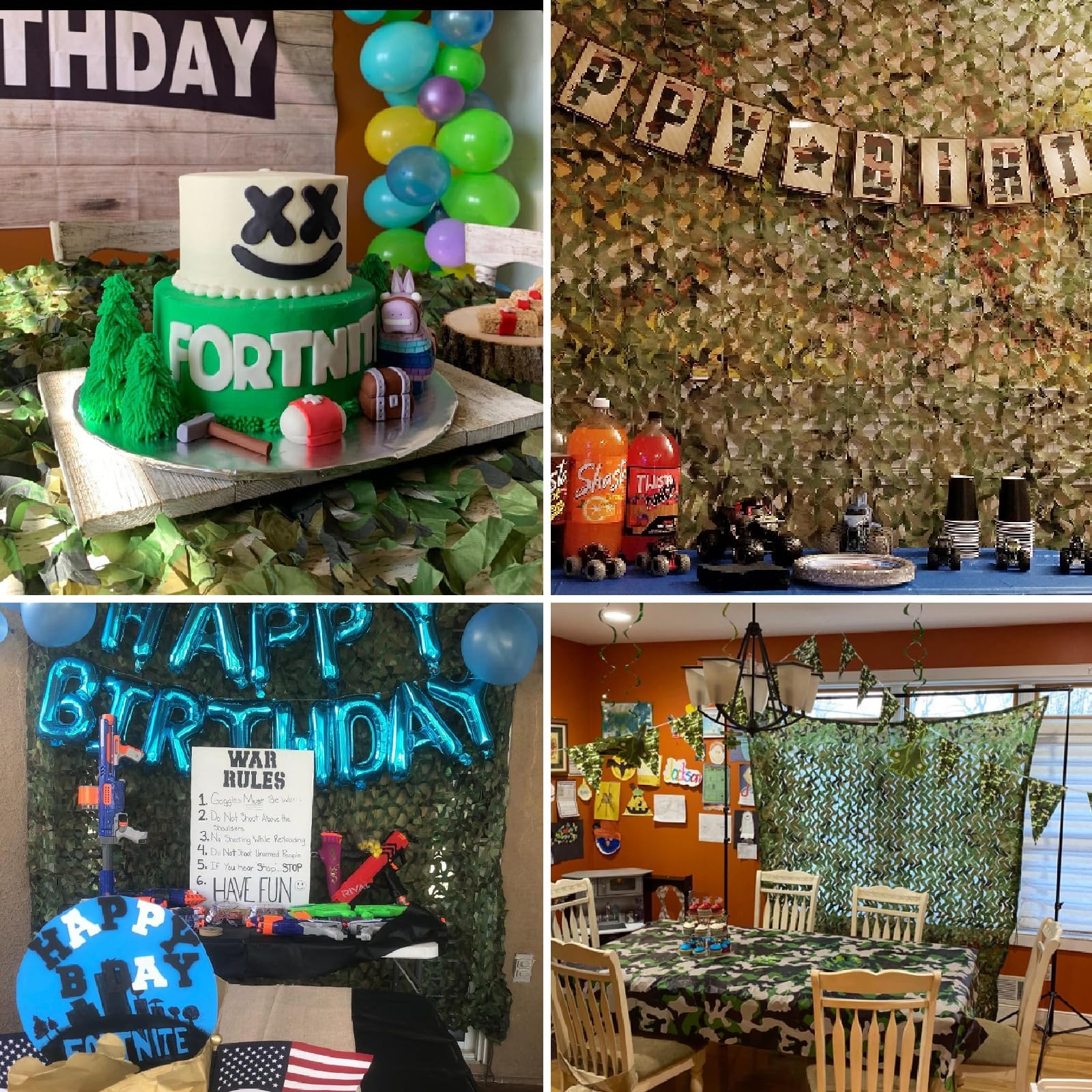 LOOGU Hunting Camo Netting Spretta Camo